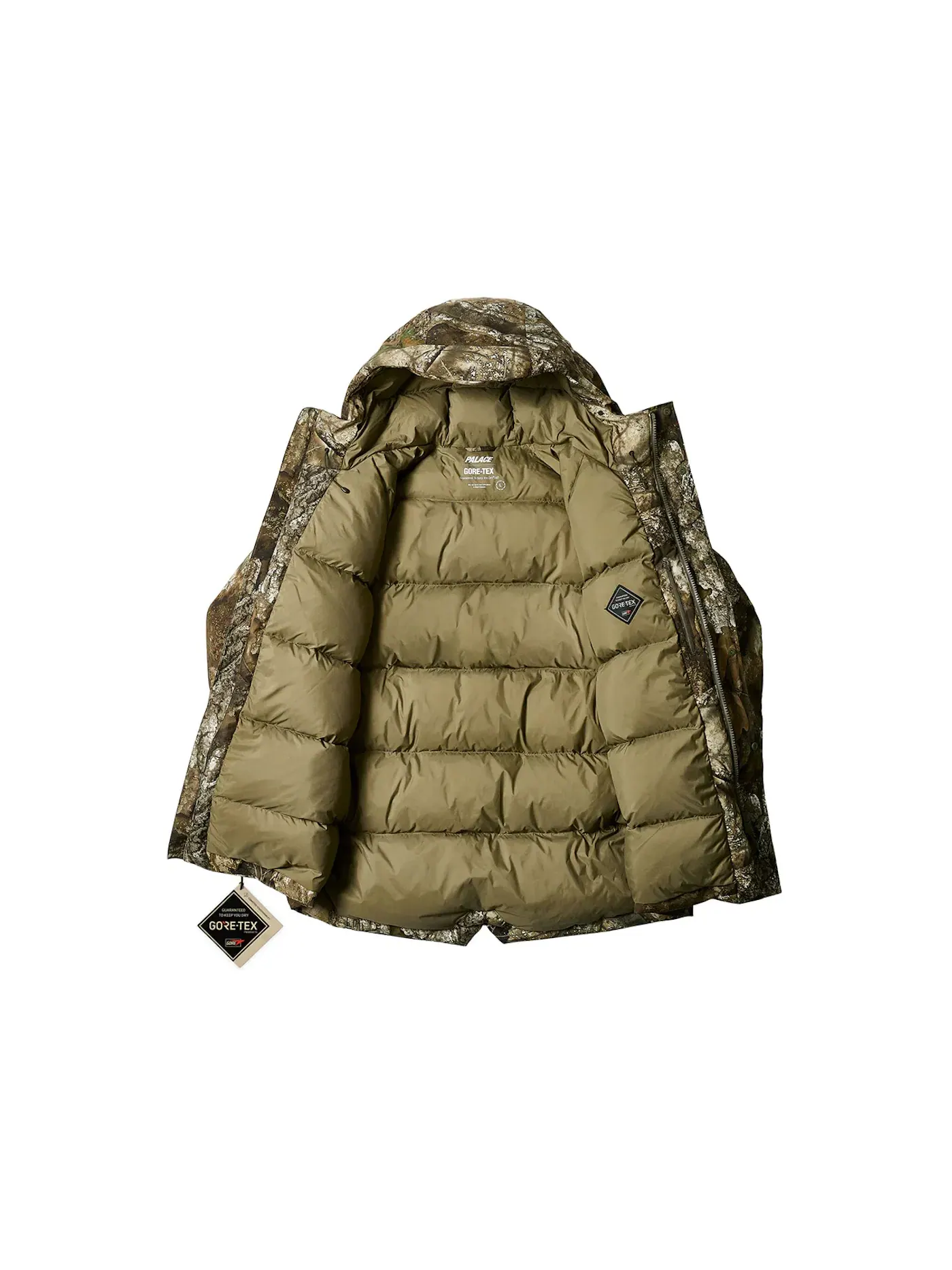 Мужская куртка-парка с принтом Palace Gore-Tex Cargo Down Parka (FW24) Realtree APX, Realtree Apx — изображение 3 из 3