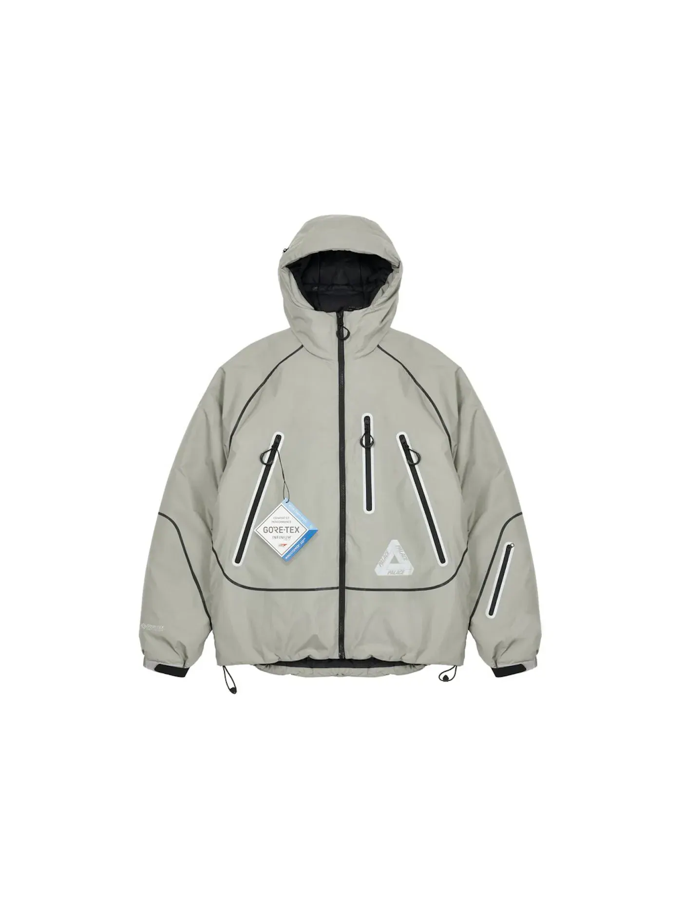 Мужская куртка с технологией Gore-Tex Infinium P-Tech Jacket Palace — изображение 1 из 3, серый