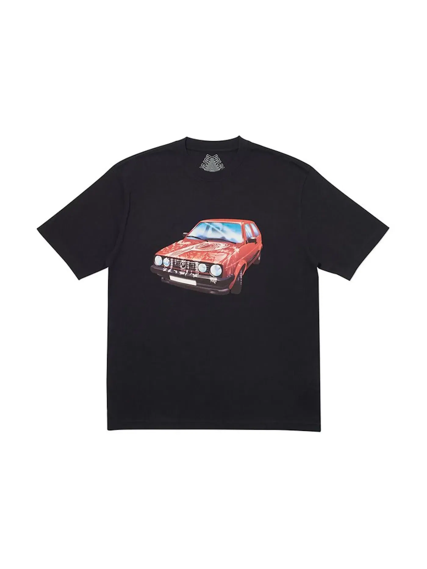Мужская футболка с принтом Palace GT Alight T-Shirt — изображение 1 из 1, черный