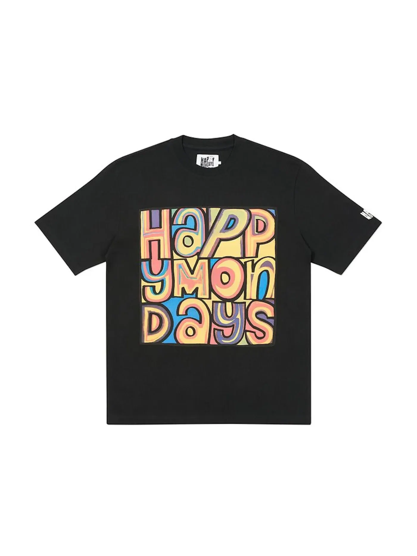 Мужская футболка с принтом Palace Happy Mondays Cover — изображение 1 из 1, черный