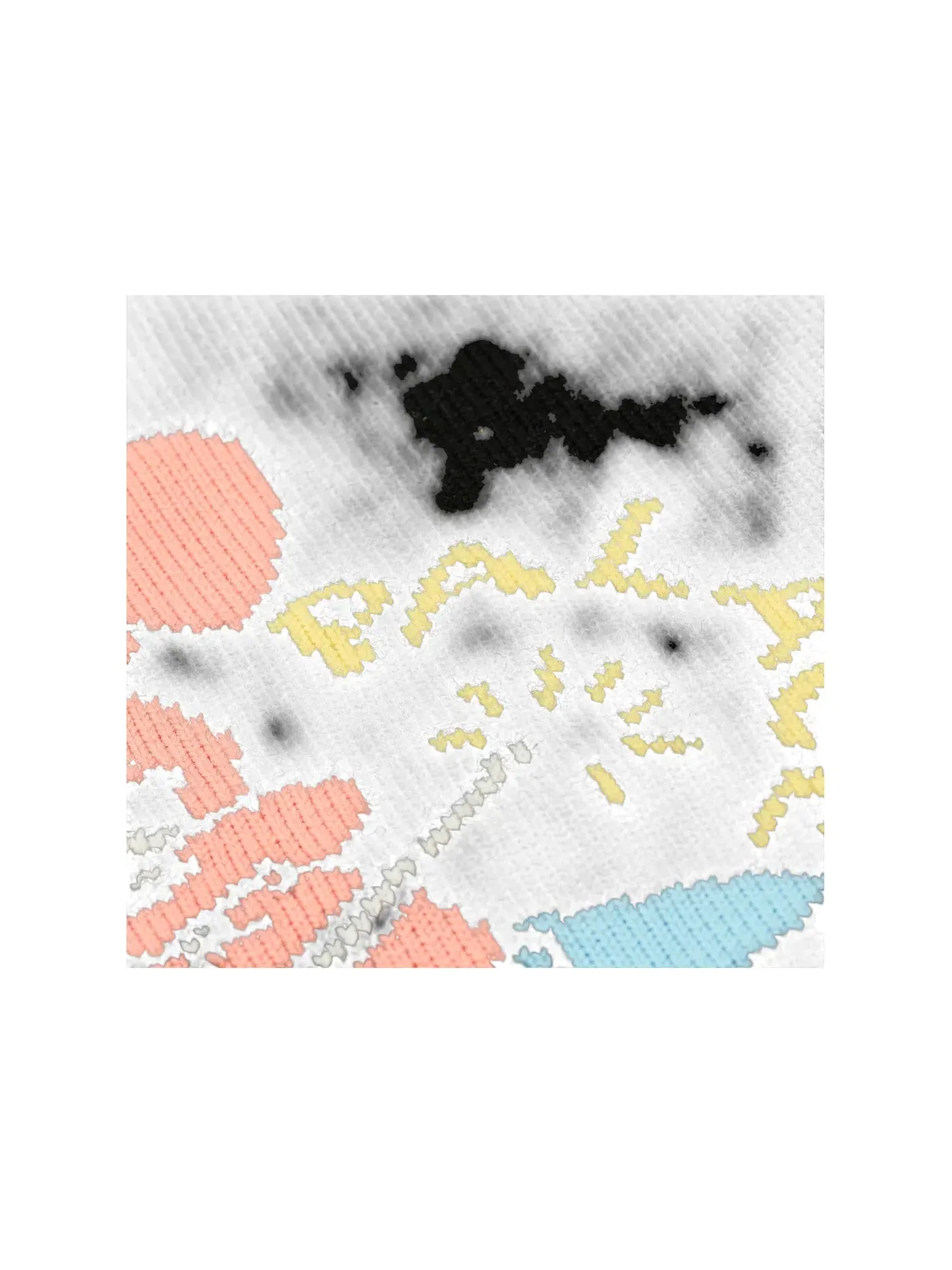 Мужской свитер с принтом Palace Knit — изображение 2 из 2, черный