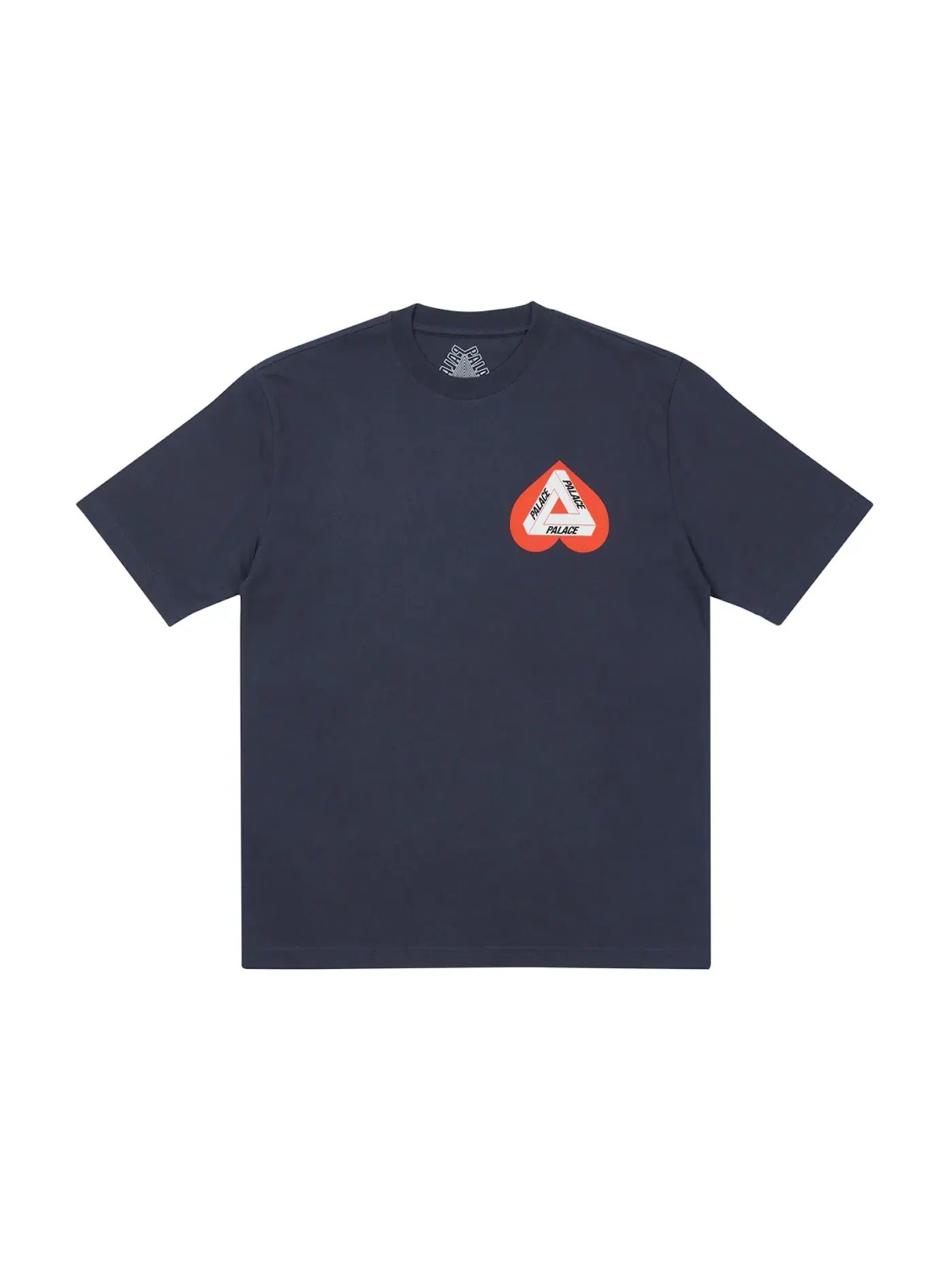 Мужская футболка с принтом Palace Hearty T-shirt — изображение 1 из 2, темно-синий