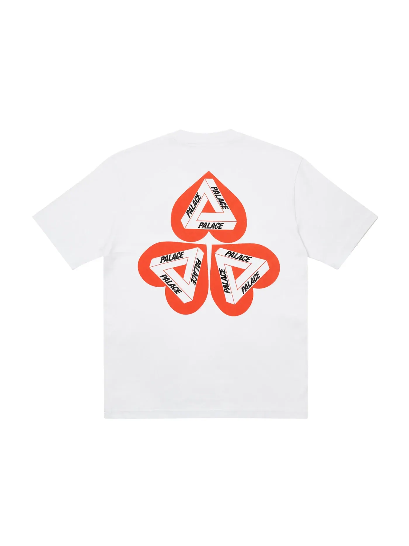 Мужская футболка с принтом Palace T-shirt — изображение 2 из 2, белый