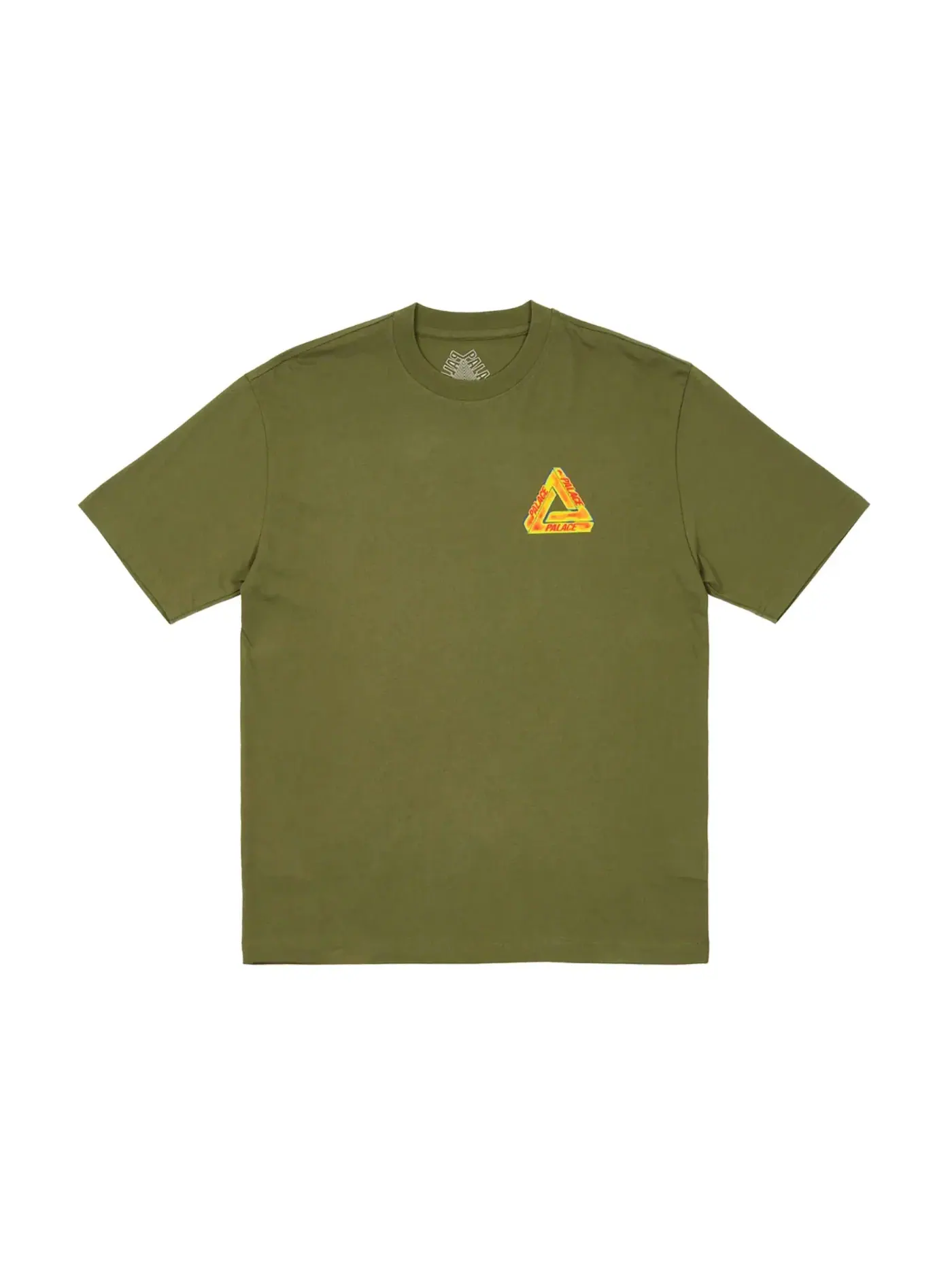 Мужская футболка с принтом Palace T-shirt — изображение 2 из 2, глубокий зеленый