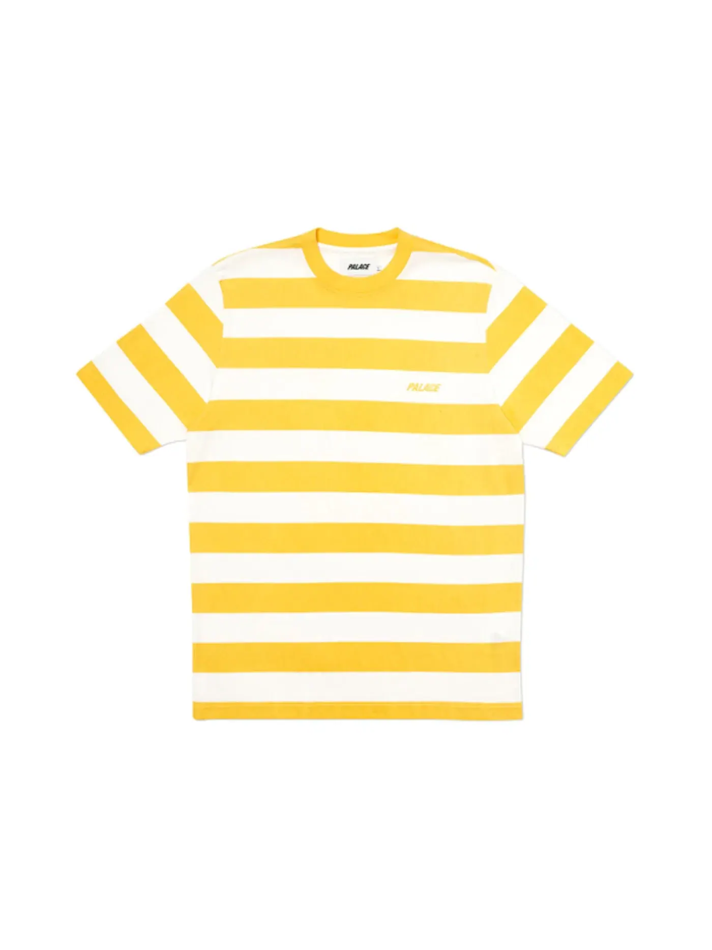Мужская футболка с принтом Palace T-Shirt Yellow — изображение 1 из 2, желтый
