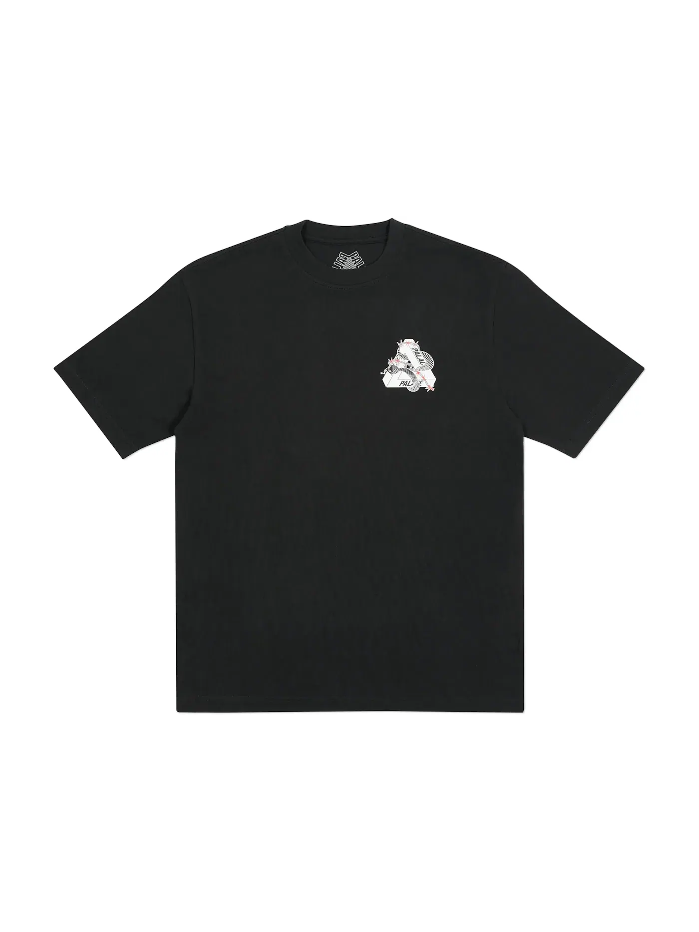 Мужская футболка с принтом Hesh Mit Fresh Palace — изображение 2 из 2, черный