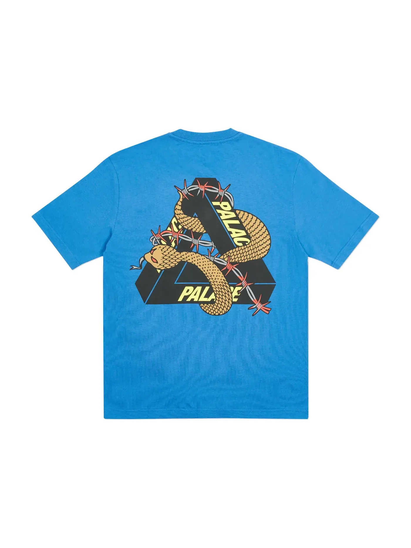 Мужская футболка с принтом Palace Hesh Mit Fresh T-Shirt — изображение 1 из 2, синий