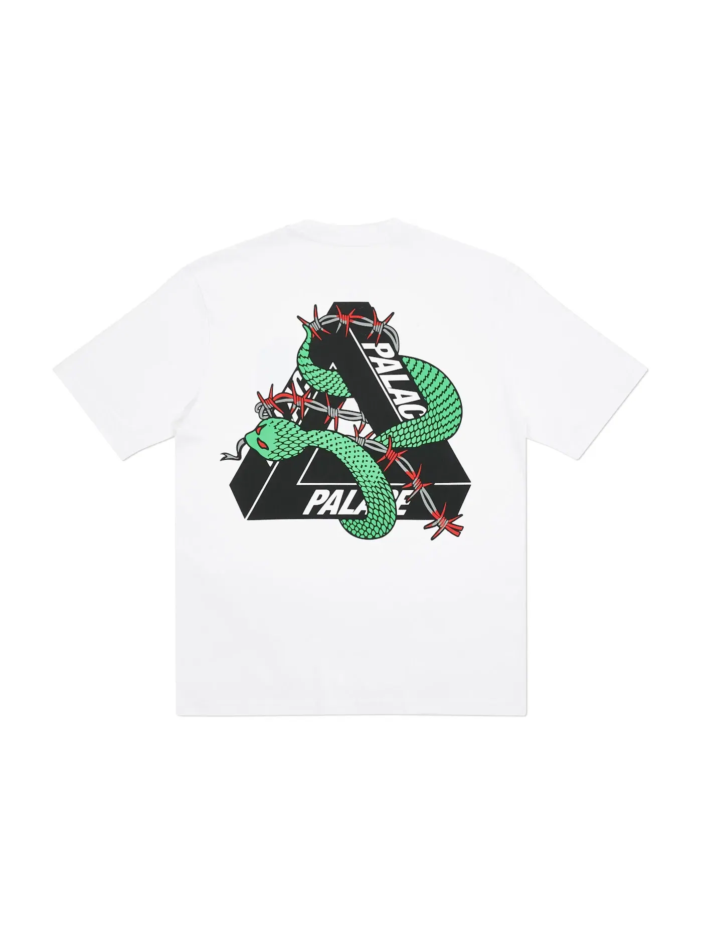 Мужская футболка с принтом Palace Hesh Mit Fresh T-Shirt — изображение 1 из 2, белый