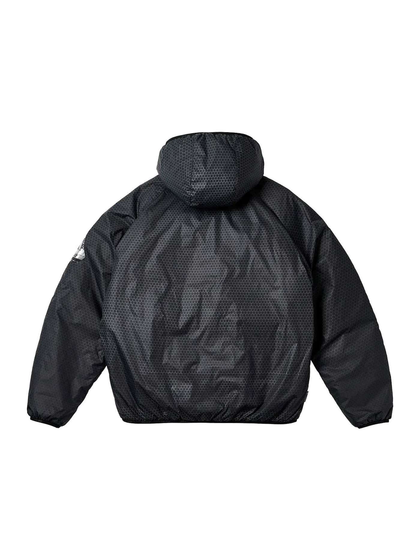 Мужская куртка с утеплителем Palace Hexagon Pertex Quilted Jacket — изображение 3 из 3, черный
