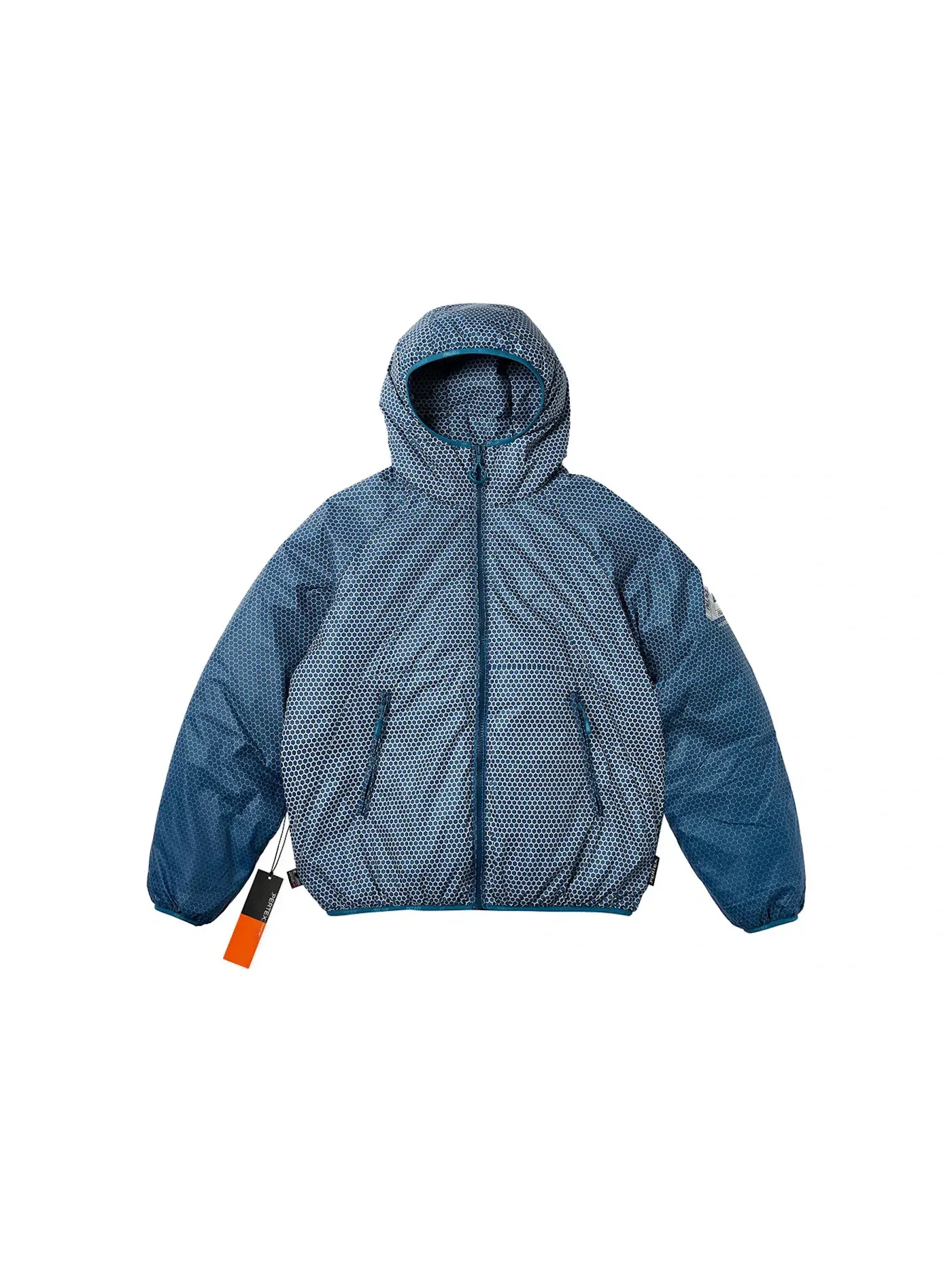 Мужская куртка Palace Hexagon Pertex Quilted Jacket — изображение 1 из 3, синий