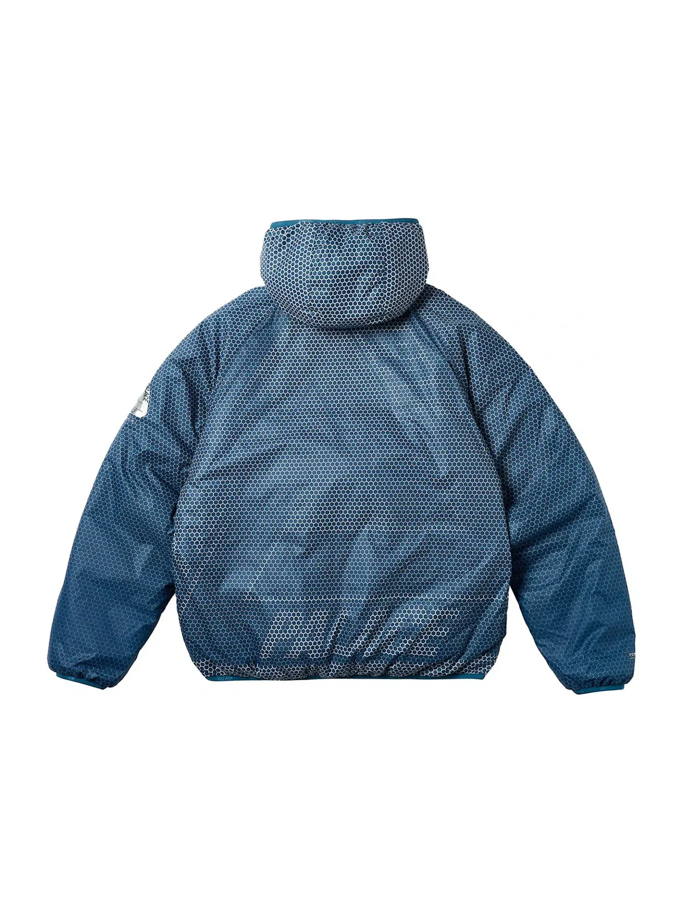 Мужская куртка Palace Hexagon Pertex Quilted Jacket — изображение 3 из 3, синий