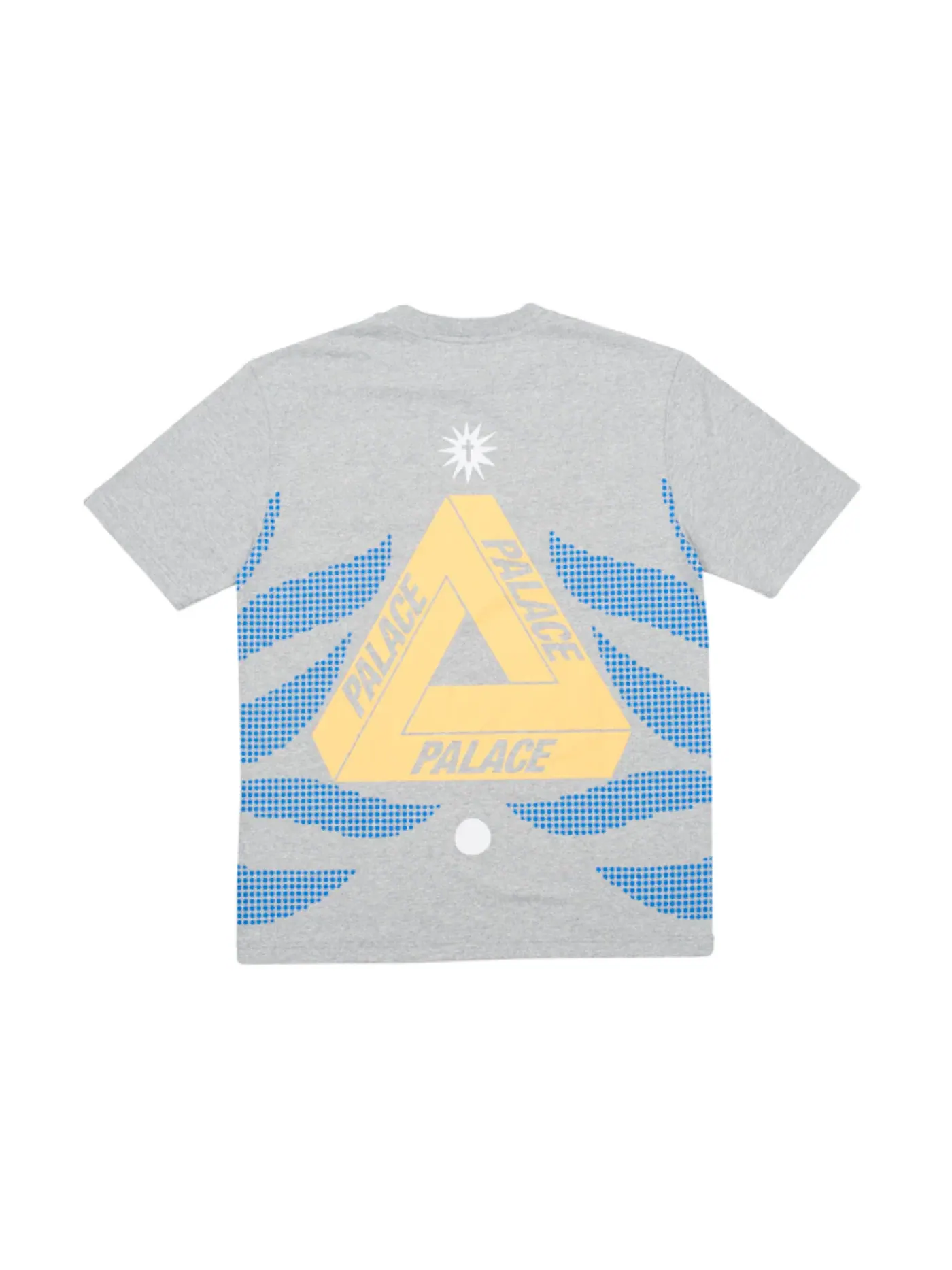 Мужская футболка с принтом Palace T-Shirt — изображение 2 из 2, серый