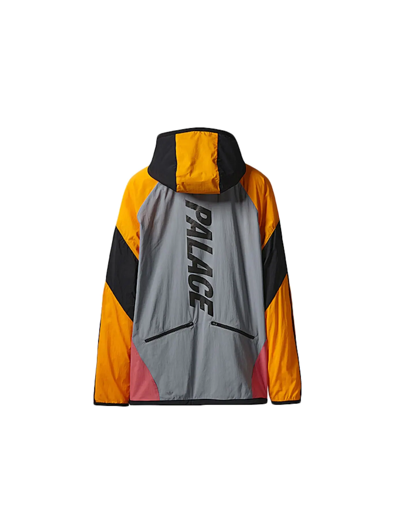 Мужская куртка с капюшоном Palace Adidas Jacket — изображение 2 из 2, серый/оранжевый