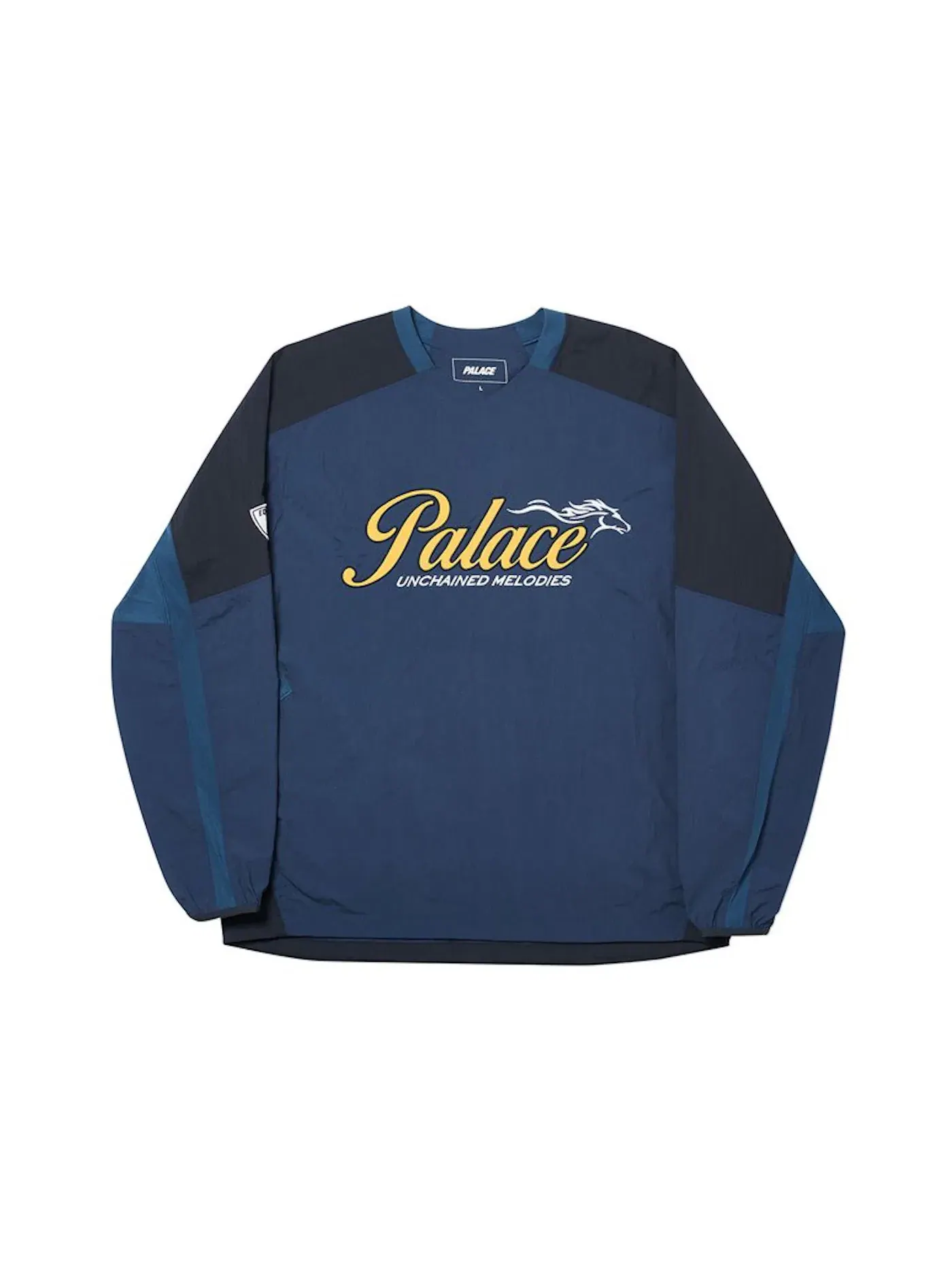 Мужской свитшот Palace Horsepower Crew Navy — изображение 1 из 2