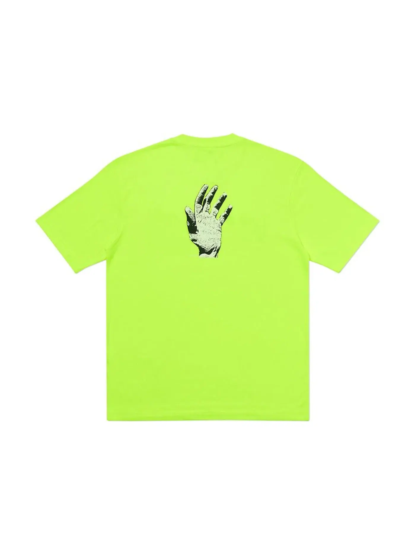 Мужская футболка с принтом Palace Humanity T-Shirt — изображение 2 из 2, желтый