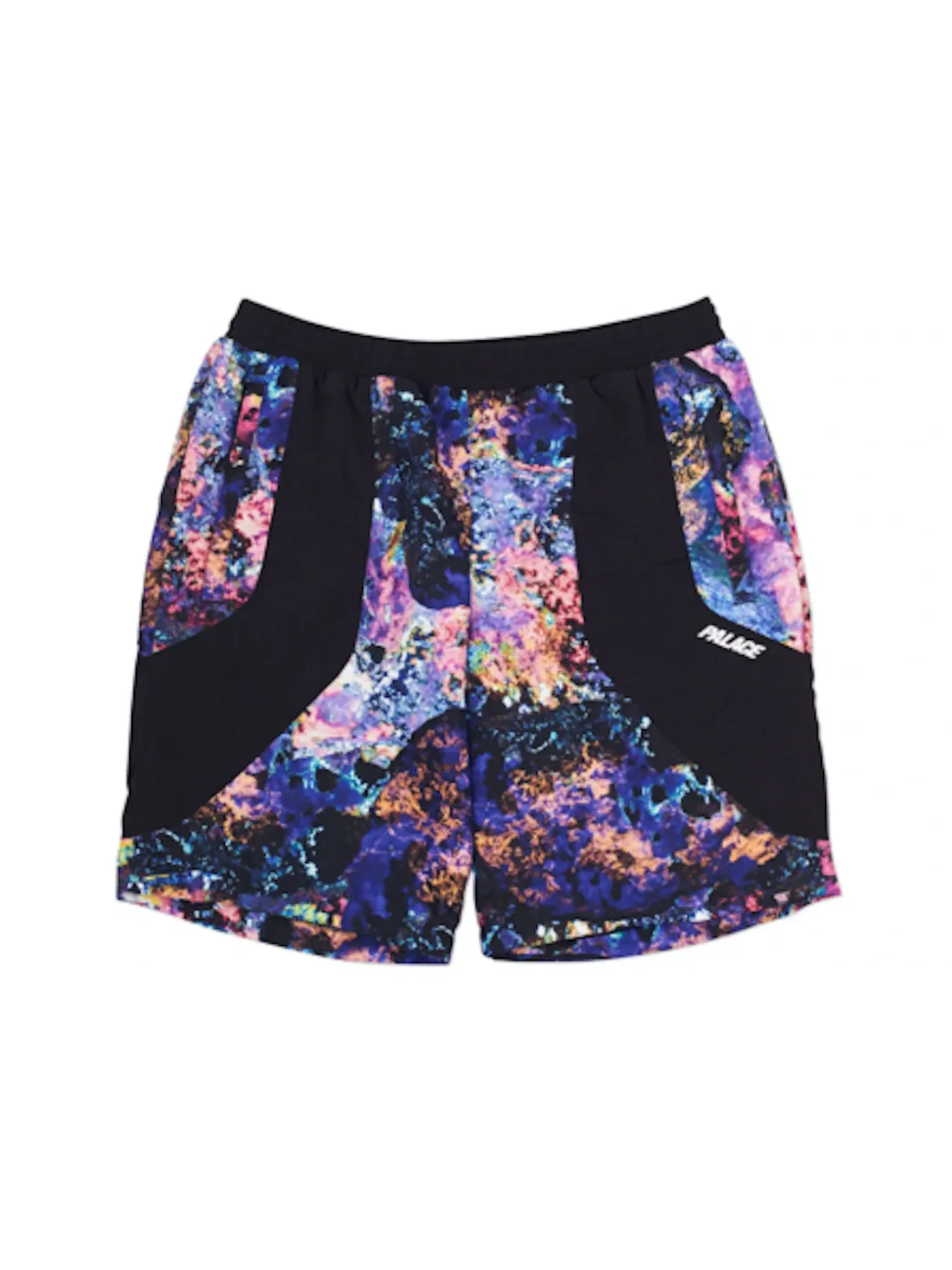 Мужские шорты Palace Iments Shell Shorts — изображение 1 из 2, черный/фиолетовый