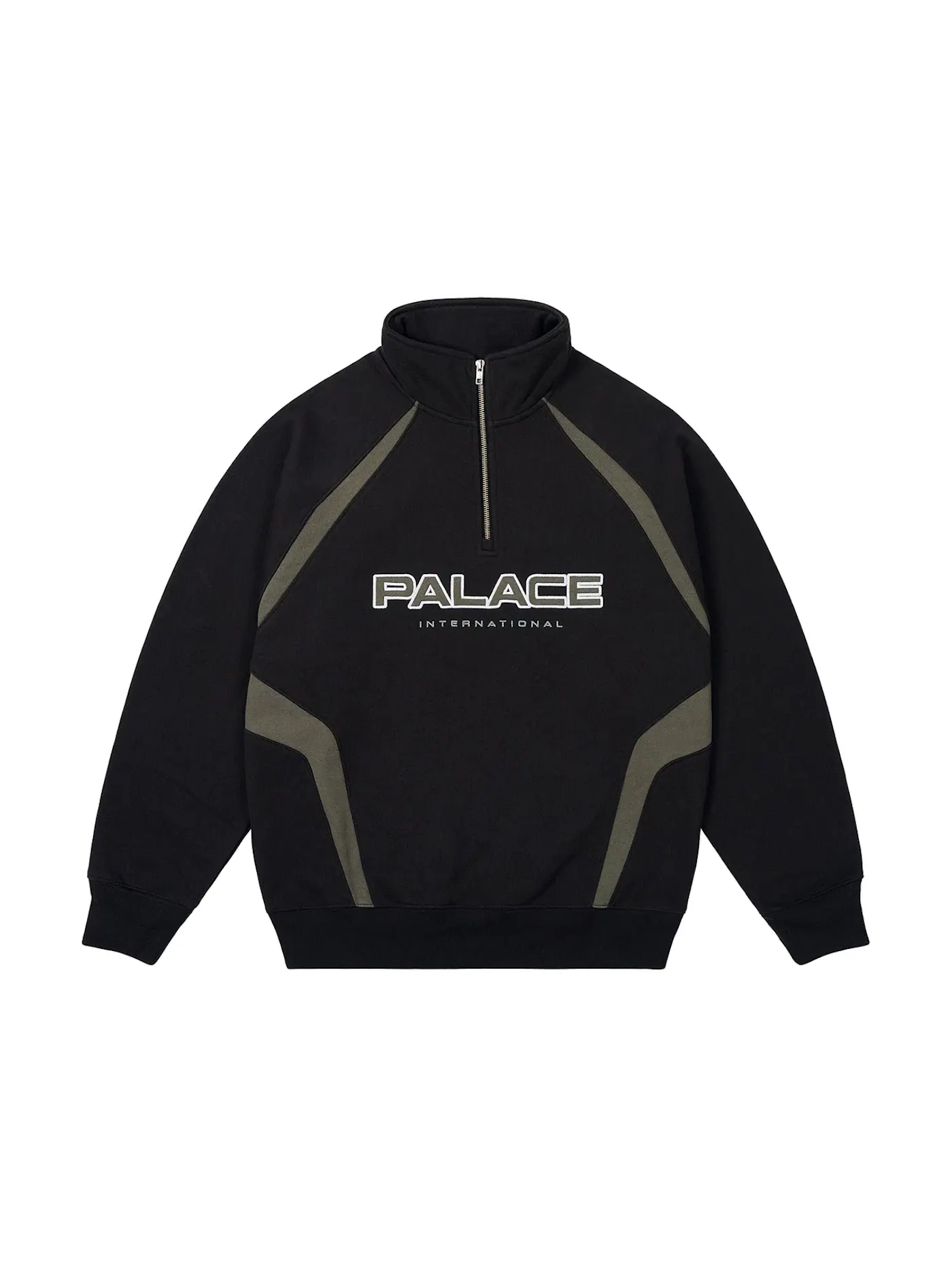 Мужская куртка с молнией Palace Zip — изображение 1 из 2, черный