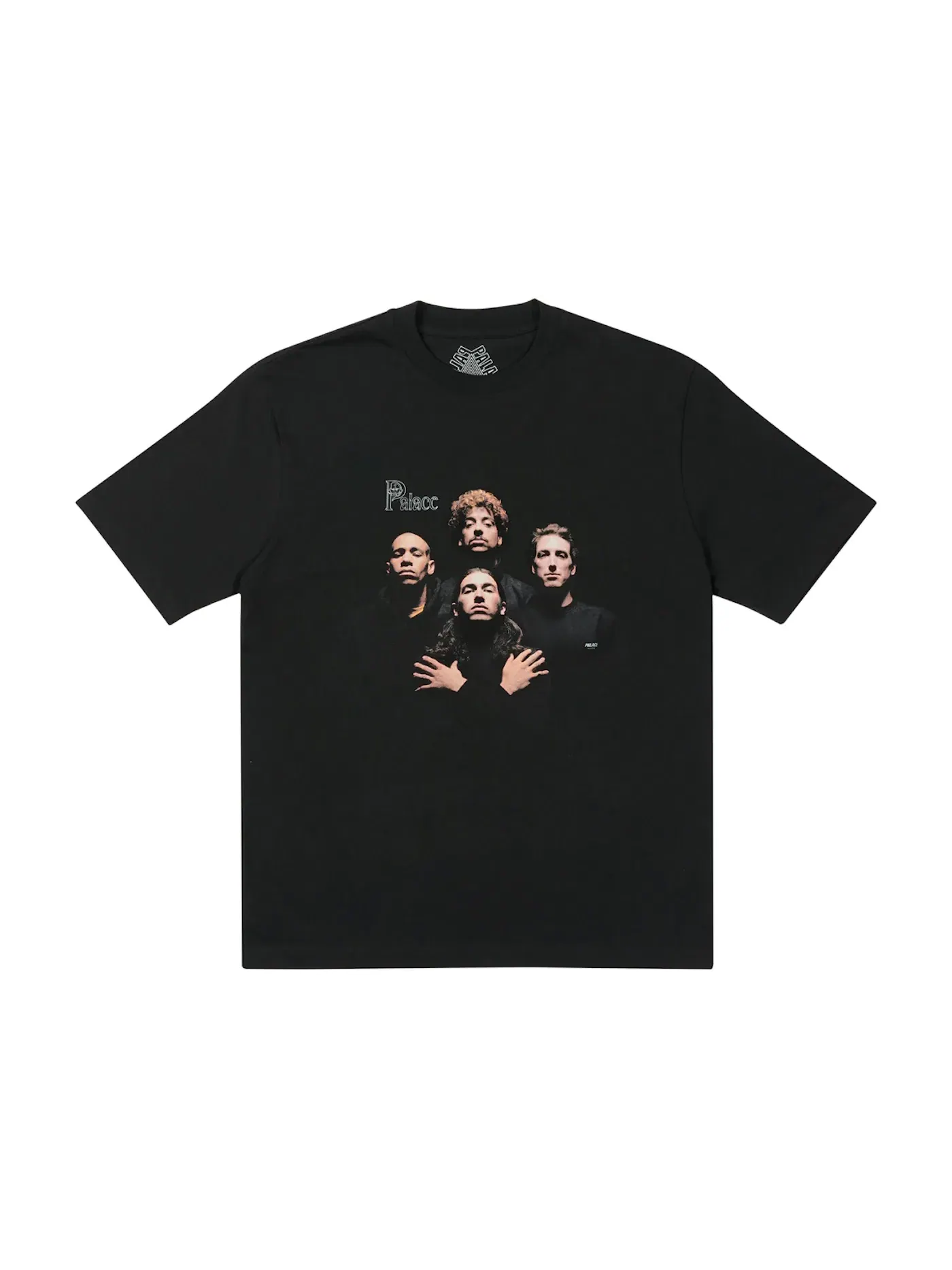 Мужская футболка с принтом Palace T-shirt — изображение 1 из 2, черный