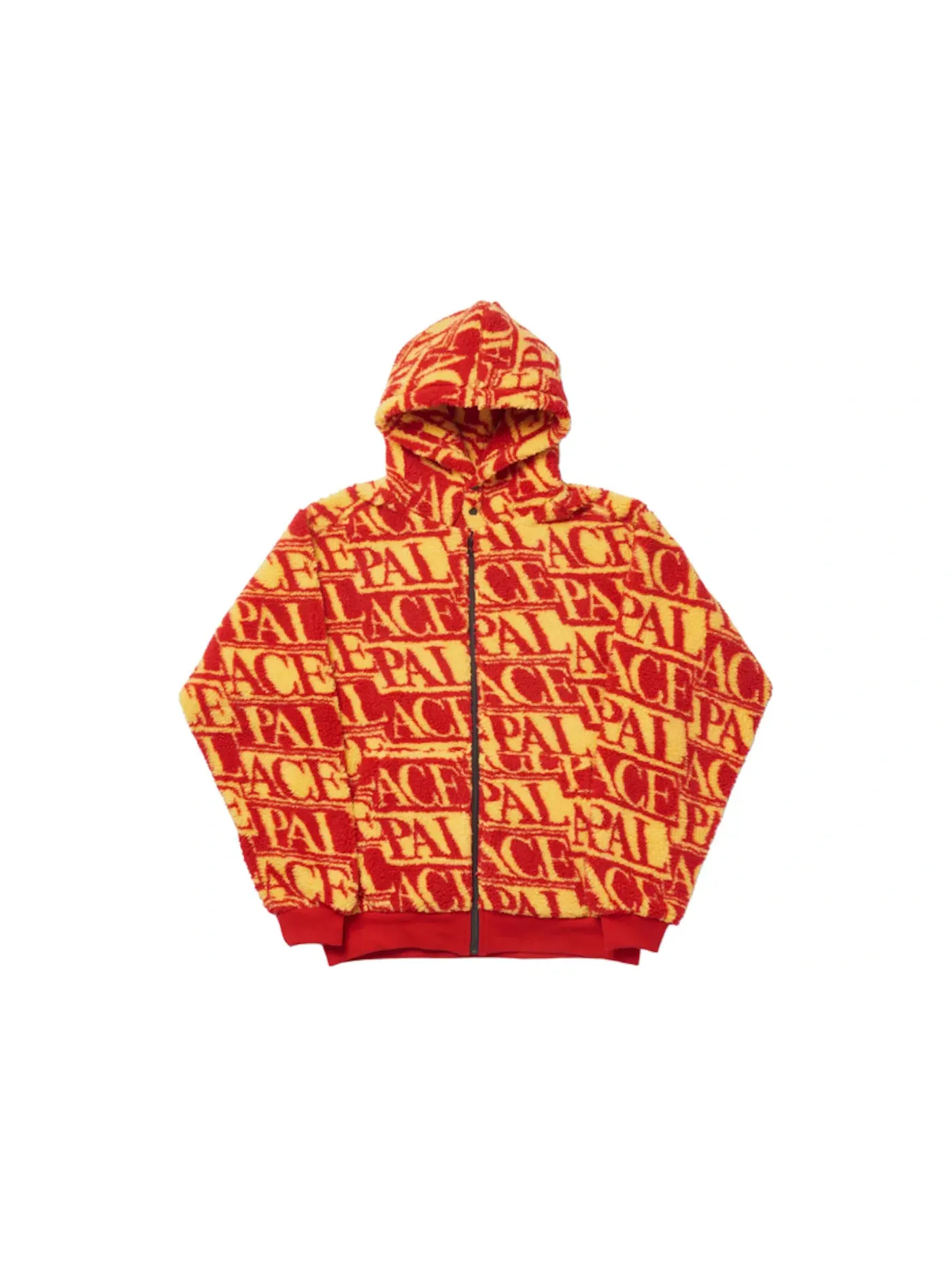 Мужская куртка из флиса Palace J-Ard Fleece Jacket — изображение 1 из 3, красно-желтый