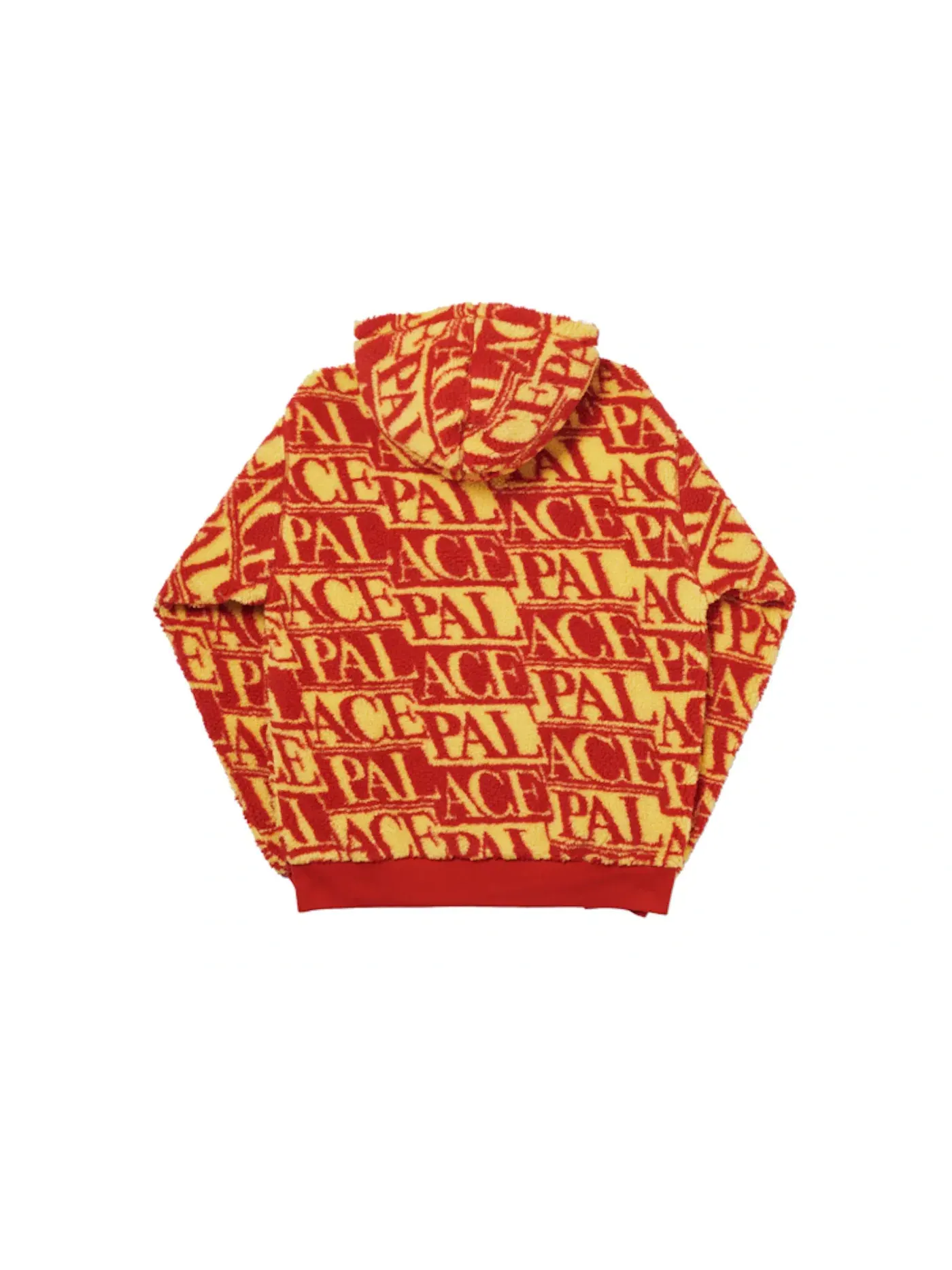 Мужская куртка из флиса Palace J-Ard Fleece Jacket — изображение 2 из 3, красно-желтый