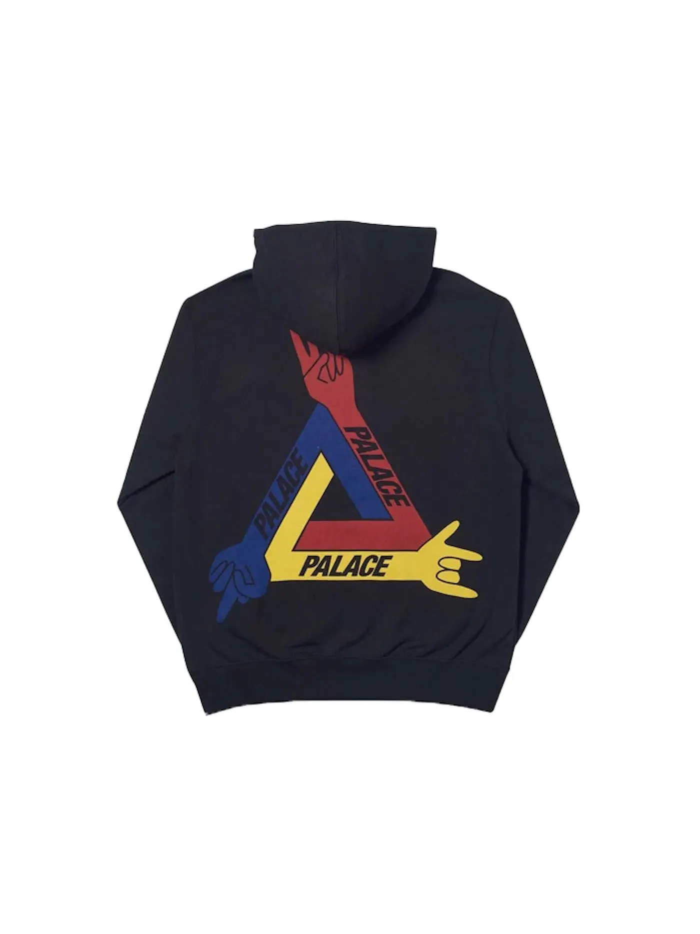 Мужской худи с капюшоном Palace Hood — изображение 2 из 2, черный