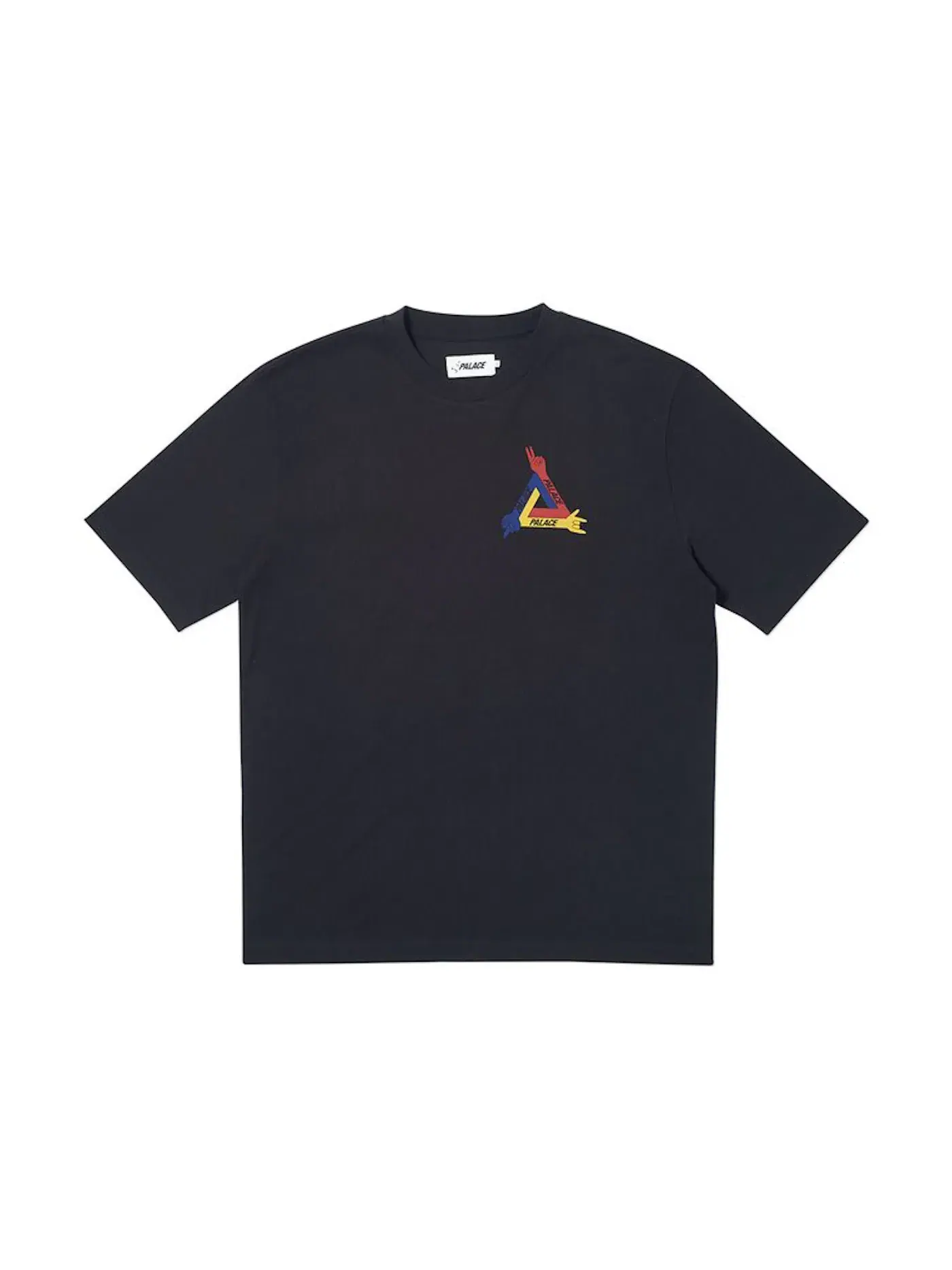 Мужская футболка с принтом Palace JCDC T-Shirt — изображение 1 из 2, черный