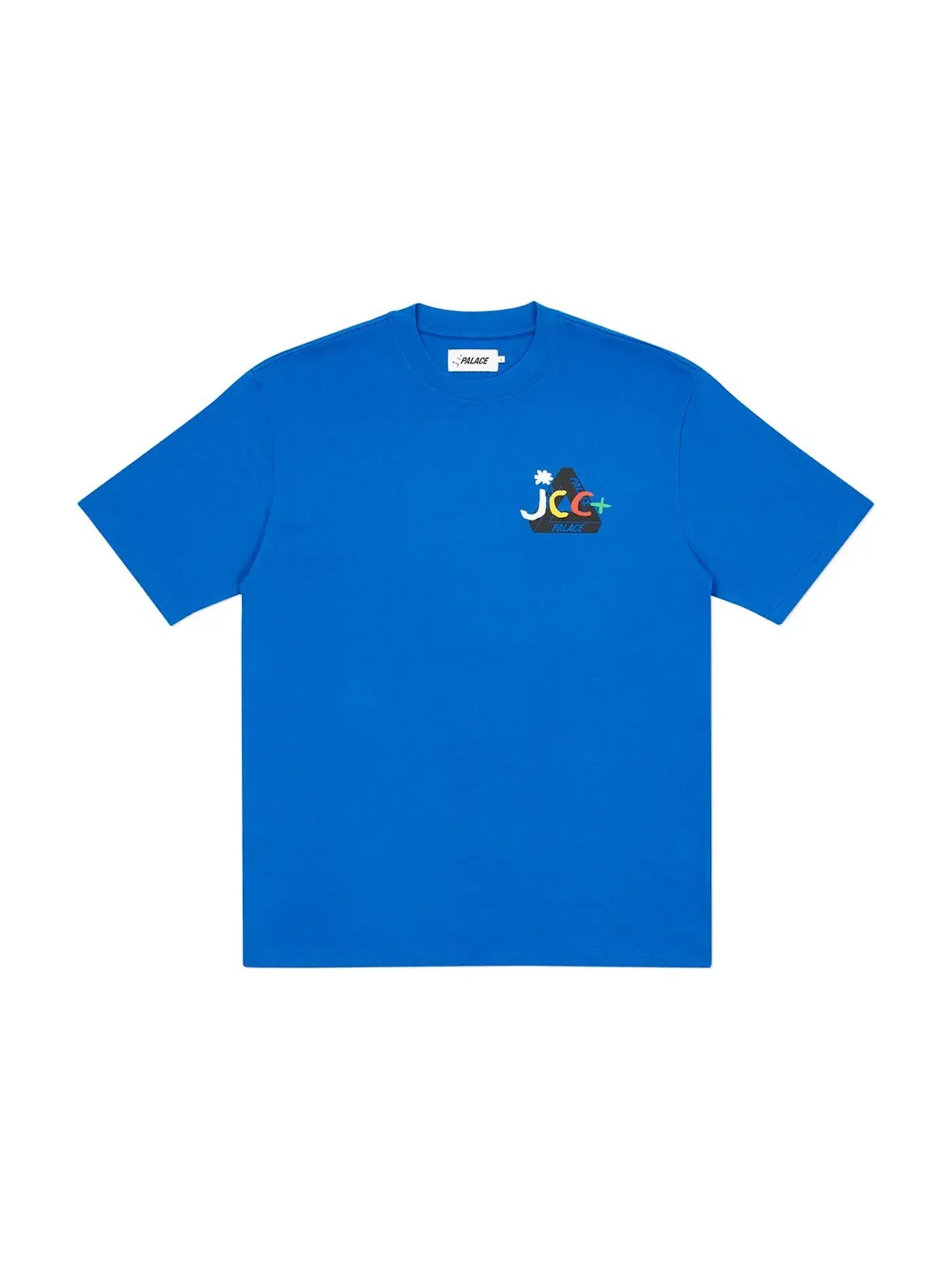 Мужская футболка с принтом Palace T-shirt — изображение 1 из 2, синий