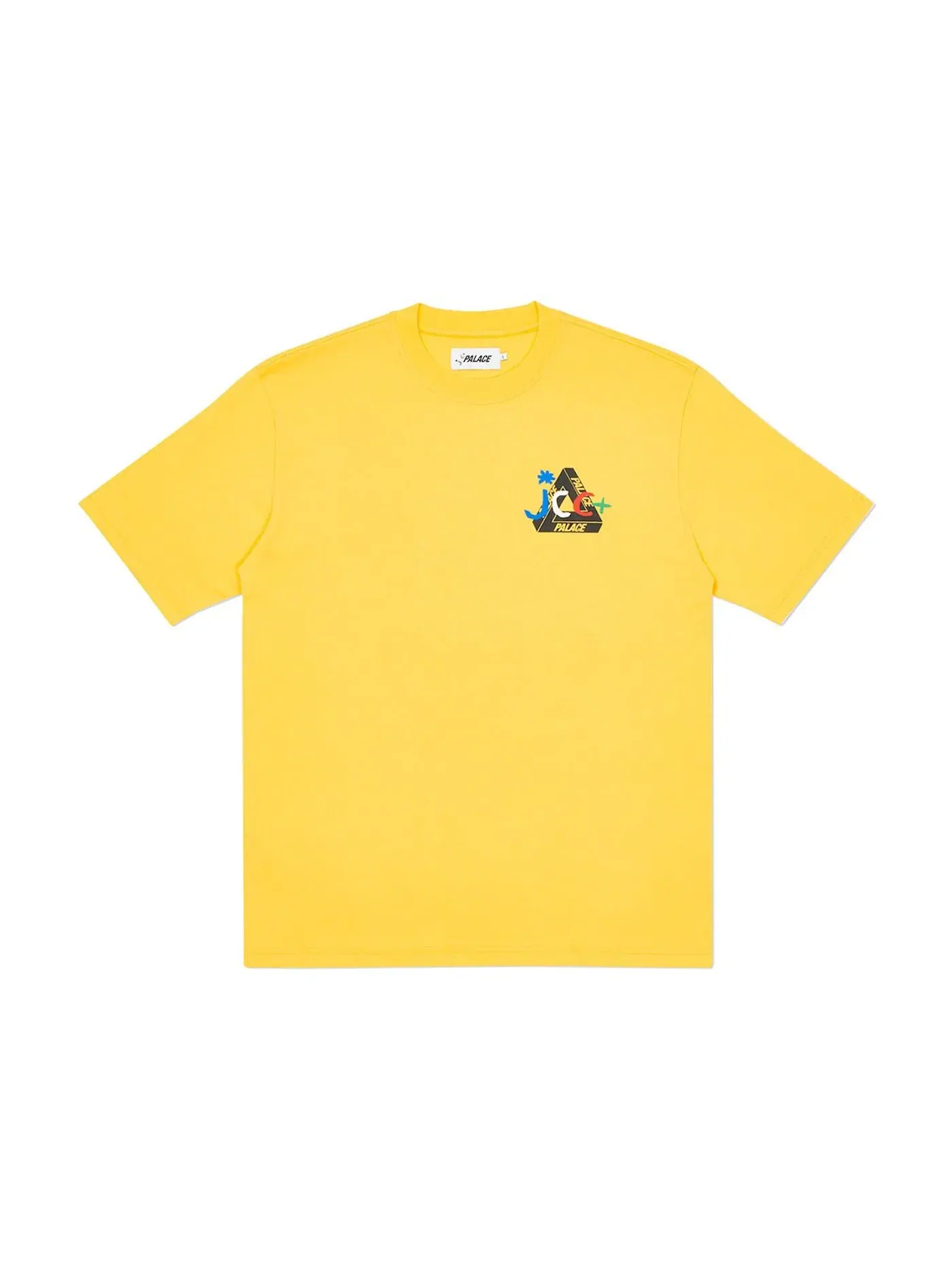 Мужская футболка Palace T-Shirt — изображение 1 из 2, желтый
