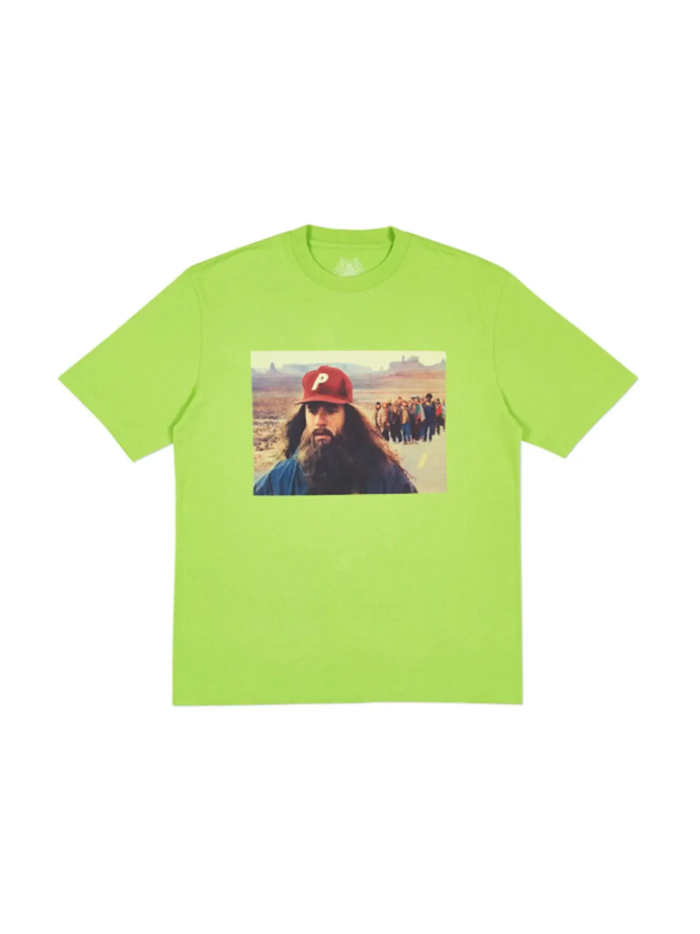 Мужская футболка Palace T-Shirt — изображение 1 из 1, зеленый