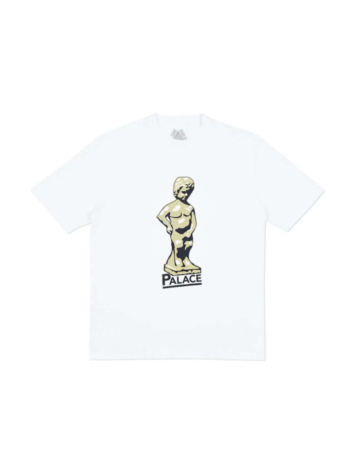 Мужская футболка с принтом Palace T-Shirt — изображение 1 из 1, белый