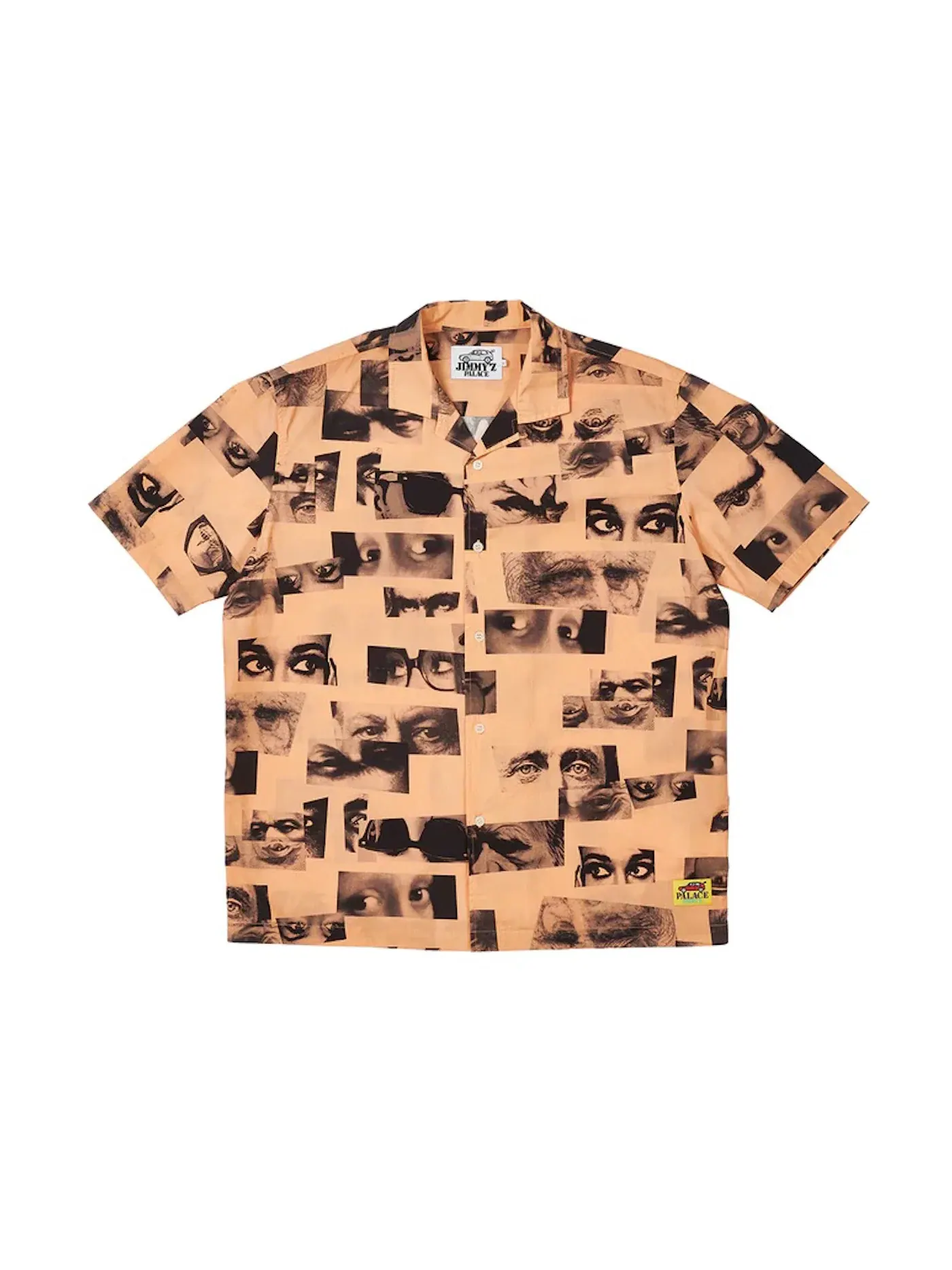 Мужская рубашка с коротким рукавом Shirt Palace — изображение 1 из 2, персиковый