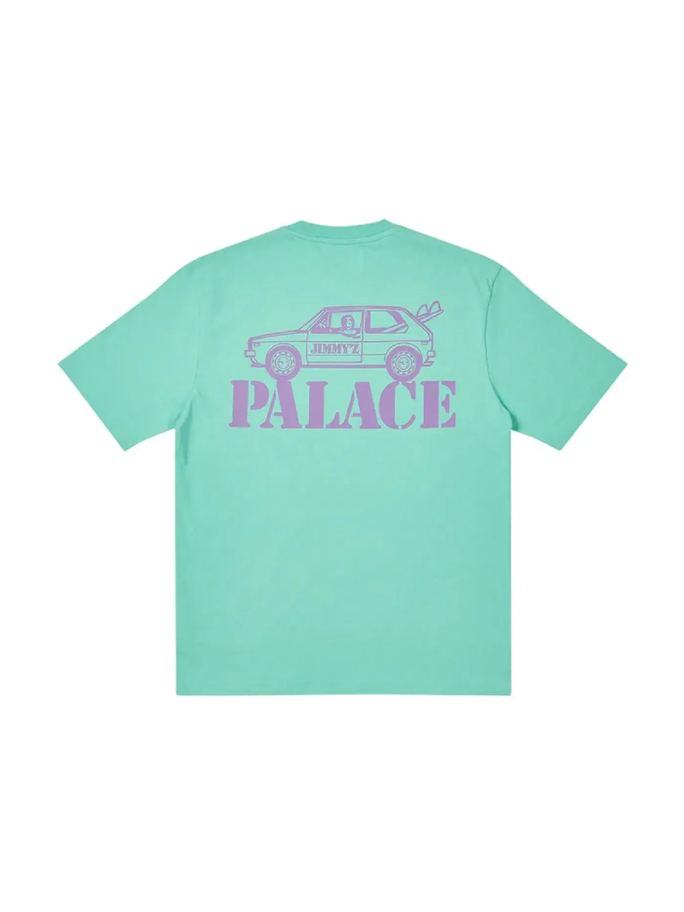 Мужская футболка с принтом Palace Jimmy'z Washed — изображение 1 из 2, мята