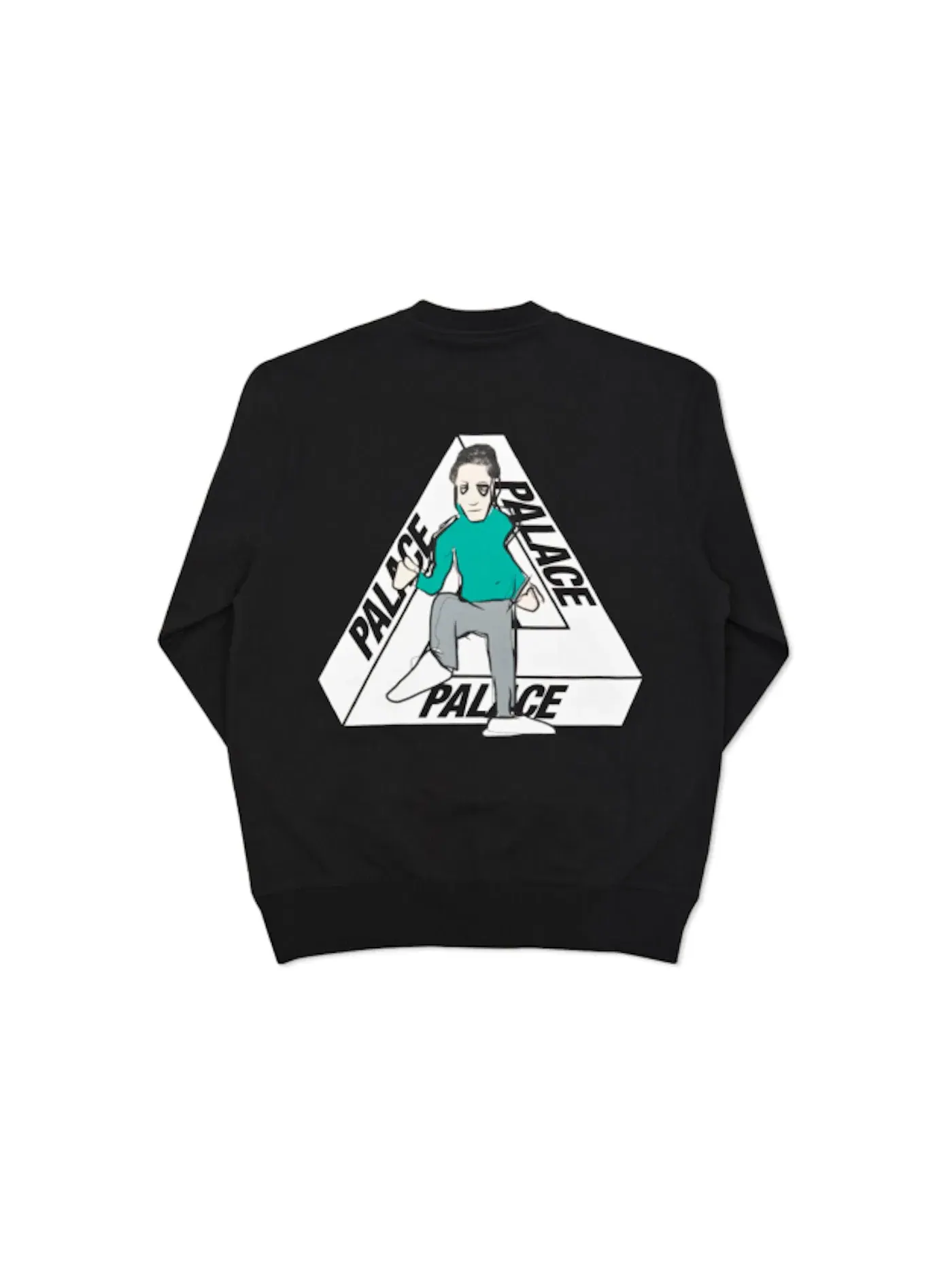 Мужской свитшот с длинным рукавом Palace Crew — изображение 2 из 2
