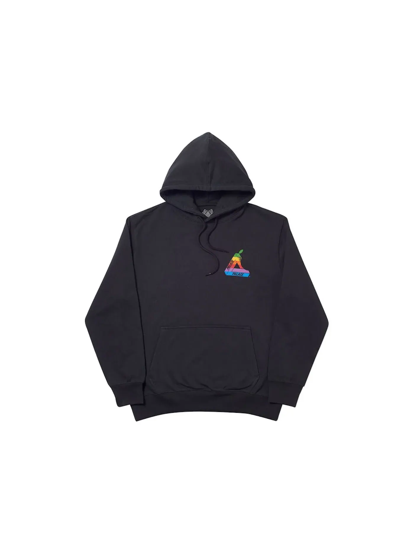 Мужская худи с принтом Palace Hood — изображение 1 из 2, черный