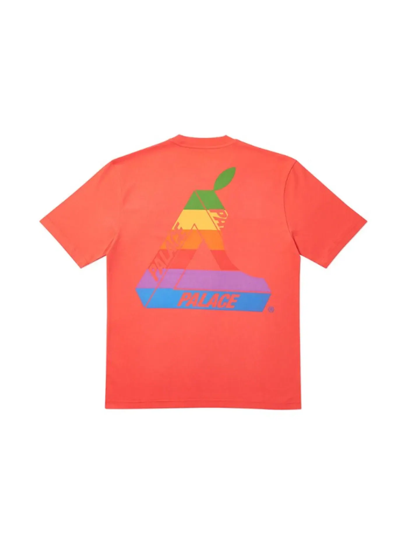 Мужская футболка Palace Jobsworth T-Shirt — изображение 2 из 2, красный