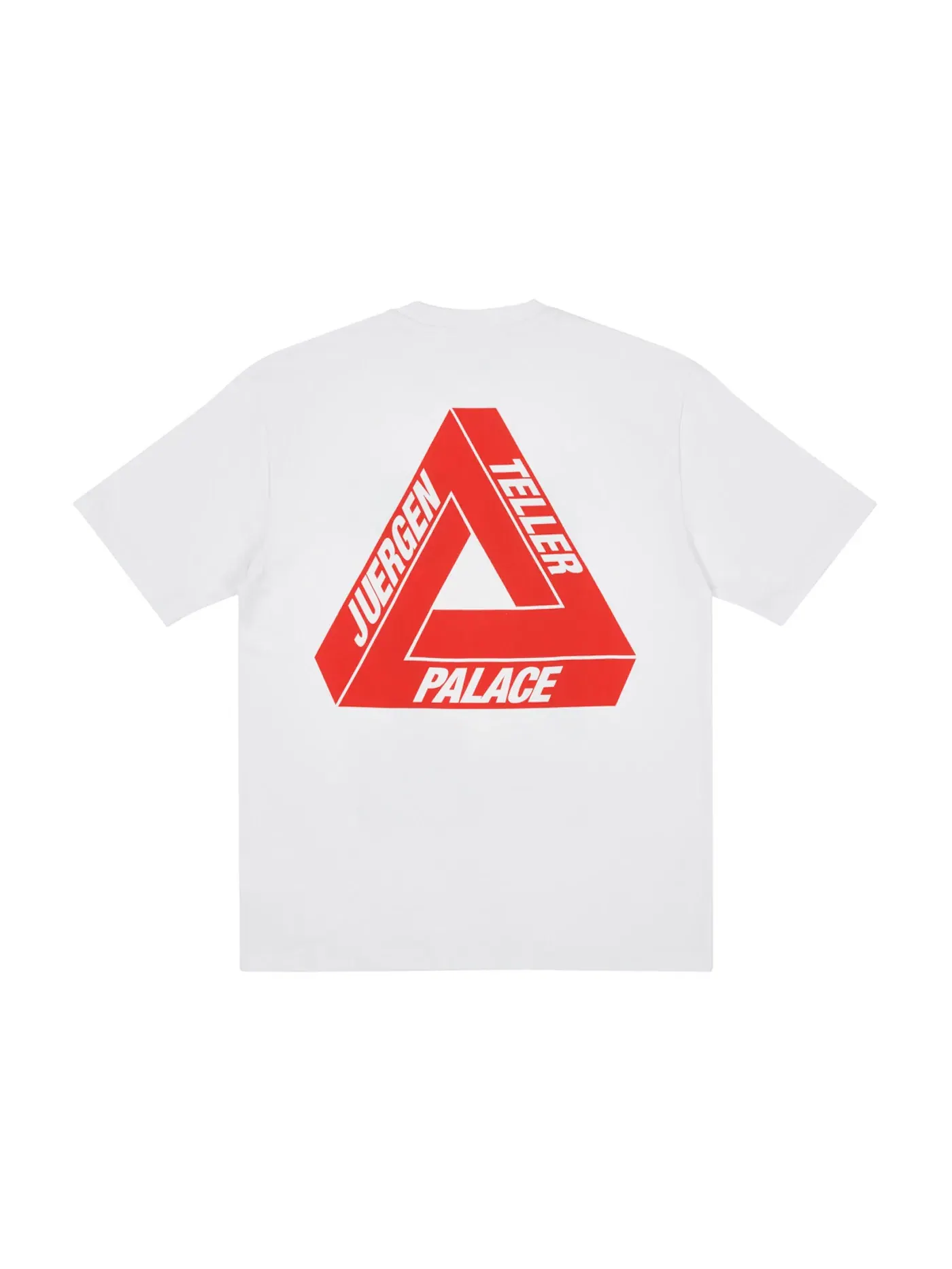 Мужская футболка с принтом Palace Juergen Teller 2 T-shirt — изображение 2 из 2, белый