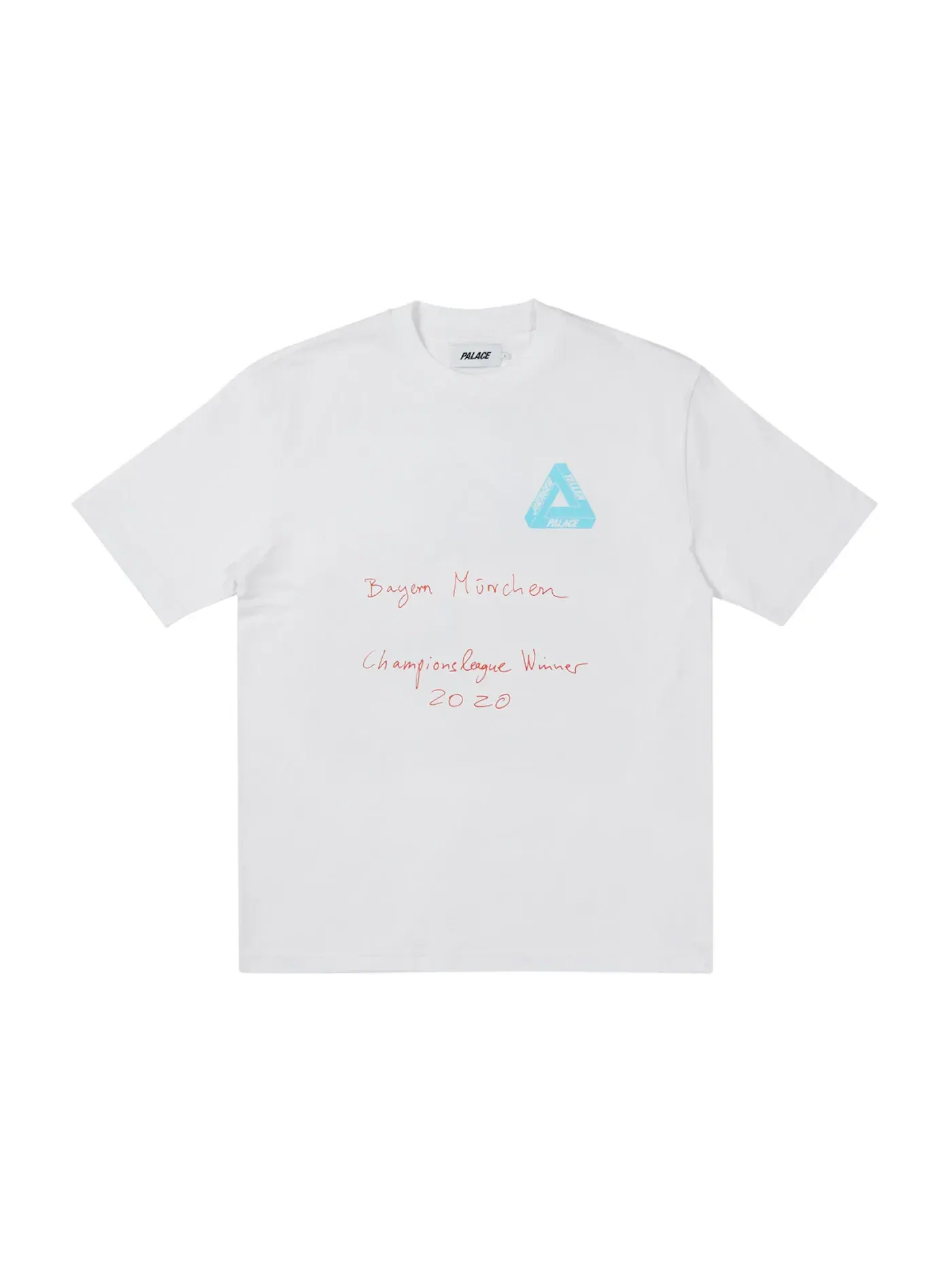 Мужская футболка с принтом Palace T-shirt — изображение 1 из 2, белый