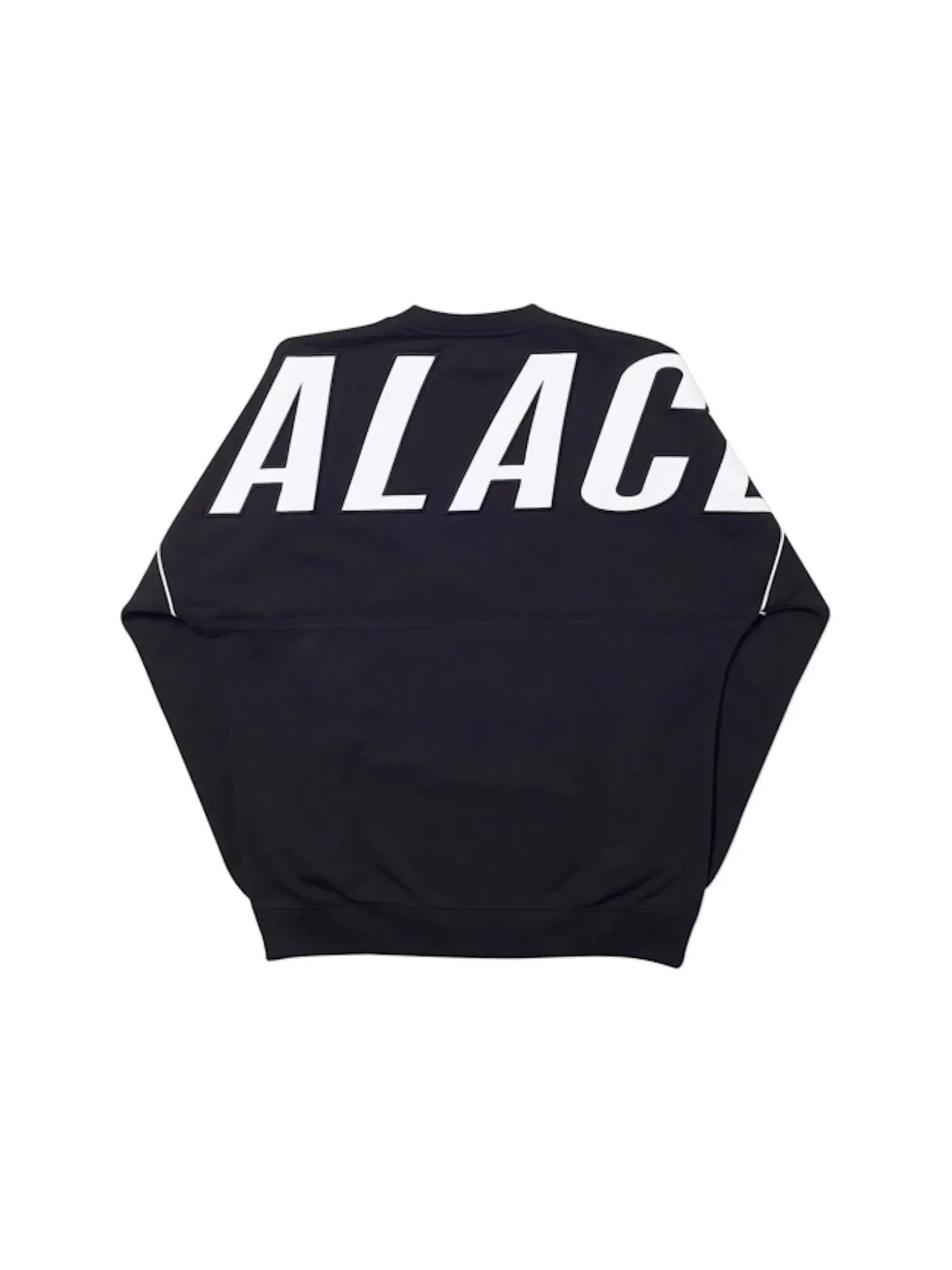 Мужской свитшот с принтом Palace Crew — изображение 2 из 2, черный