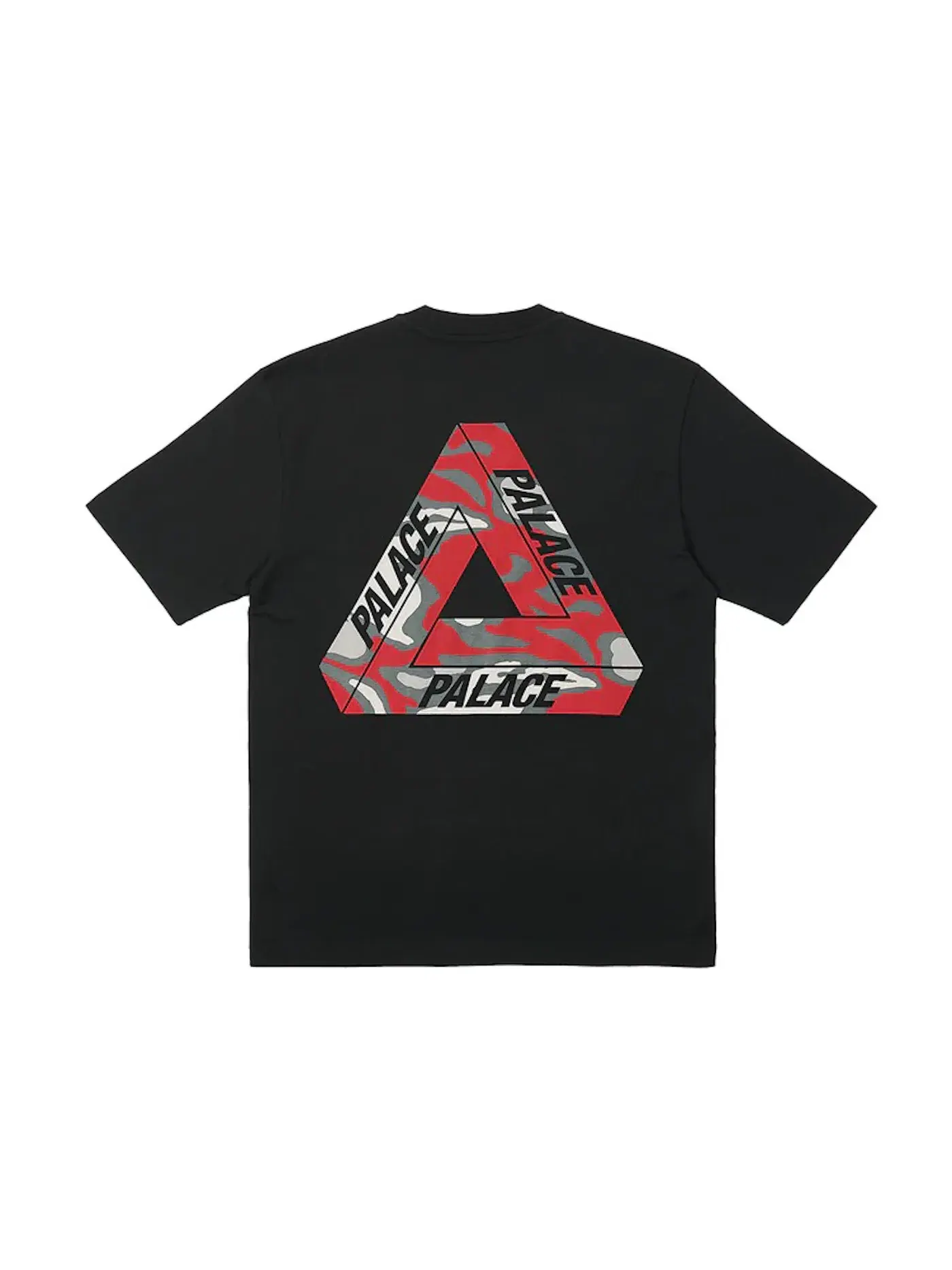 Мужская футболка с принтом Palace Jungle Camo Tri-Ferg T-Shirt — изображение 1 из 2, черный