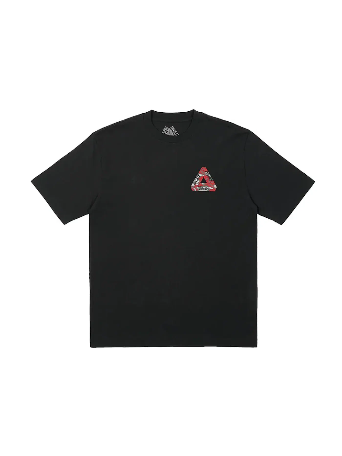 Мужская футболка с принтом Palace Jungle Camo Tri-Ferg T-Shirt — изображение 2 из 2, черный
