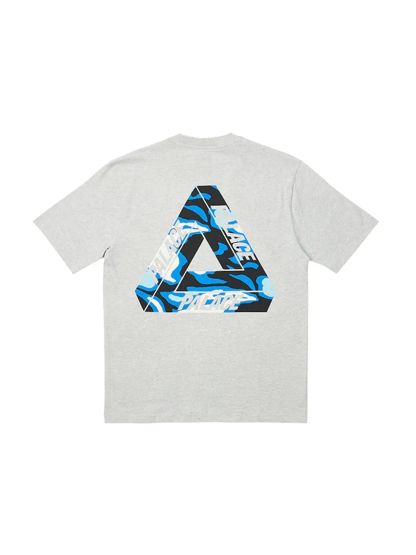 Мужская футболка с принтом Palace Jungle Camo Tri-Ferg T-Shirt — изображение 1 из 2, серый