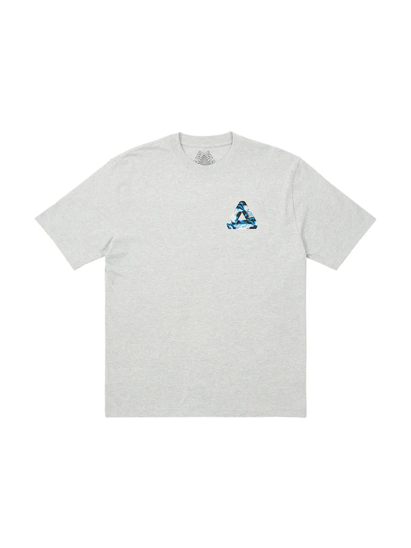 Мужская футболка с принтом Palace Jungle Camo Tri-Ferg T-Shirt — изображение 2 из 2, серый