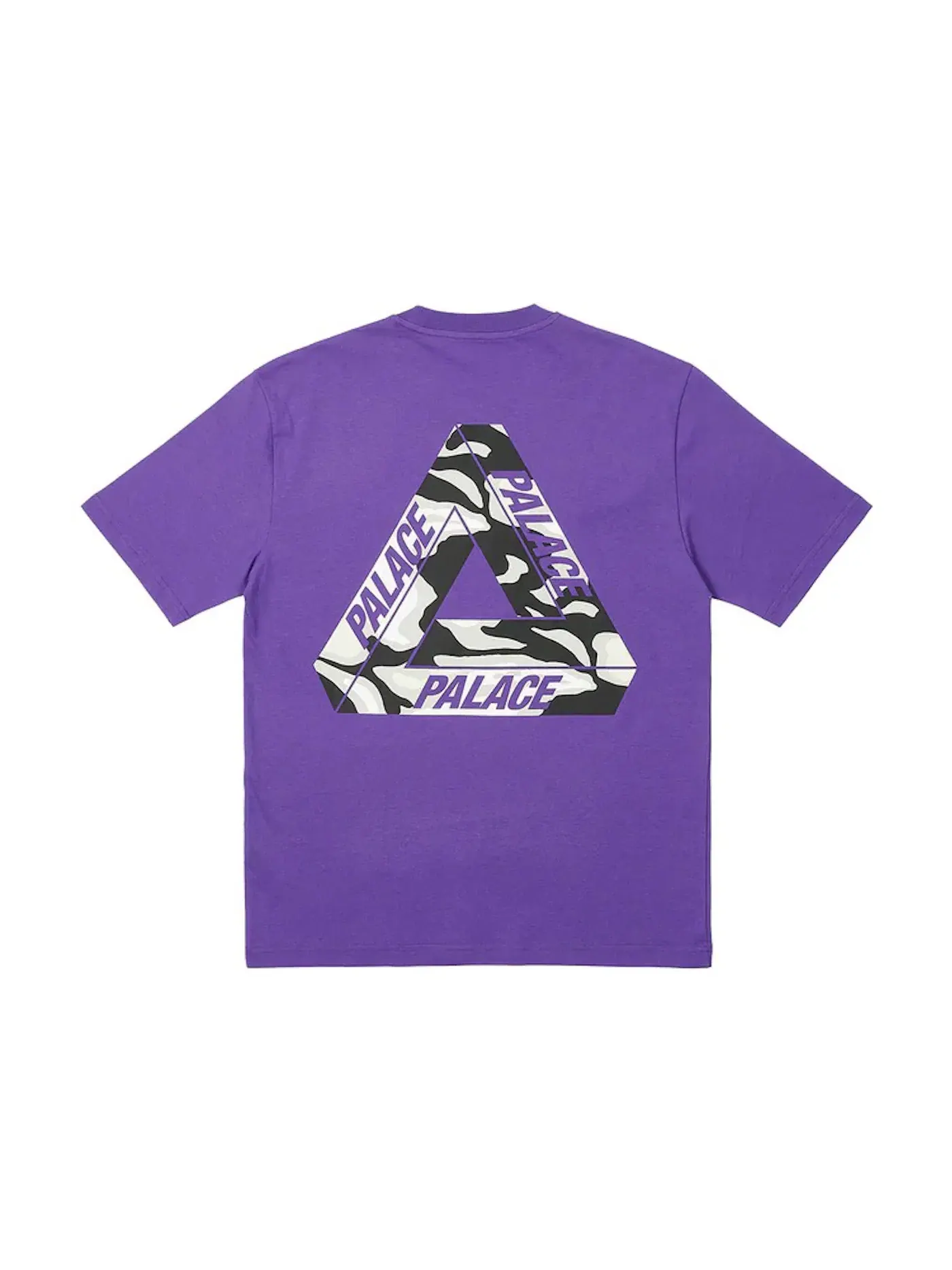 Мужская футболка с принтом Palace Jungle Camo Tri-Ferg T-Shirt — изображение 1 из 2, фиолетовый