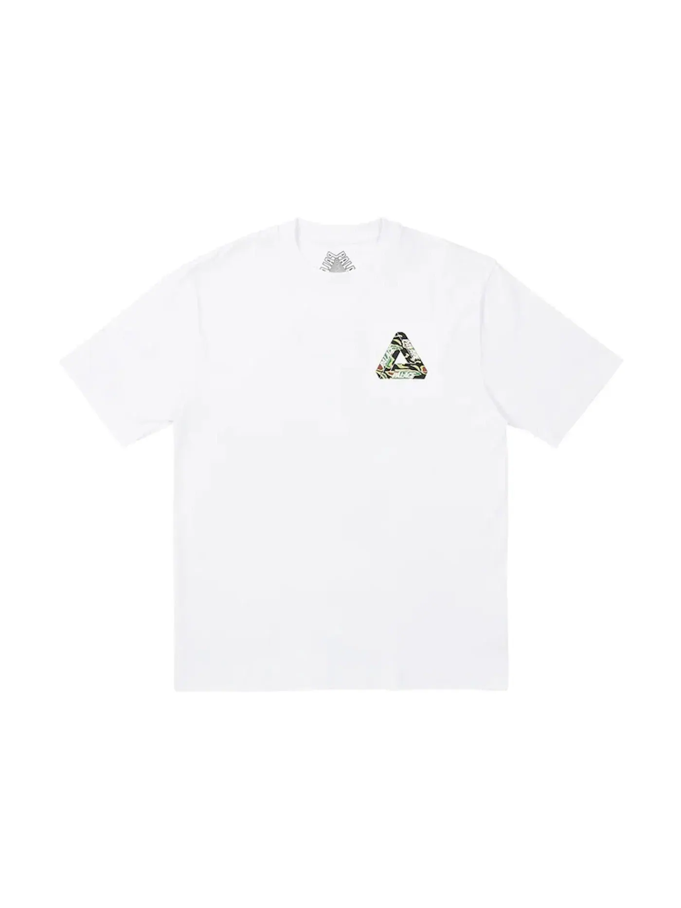 Мужская футболка с принтом Palace Jungle Camo Tri-Ferg T-Shirt — изображение 2 из 2, белый
