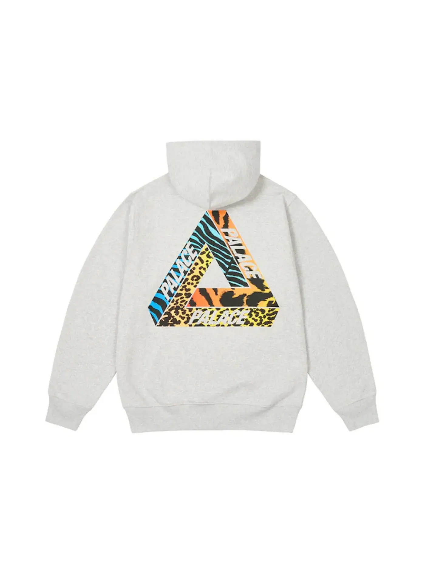 Мужской худи с принтом Hood Grey Marl Palace — изображение 1 из 2, серый