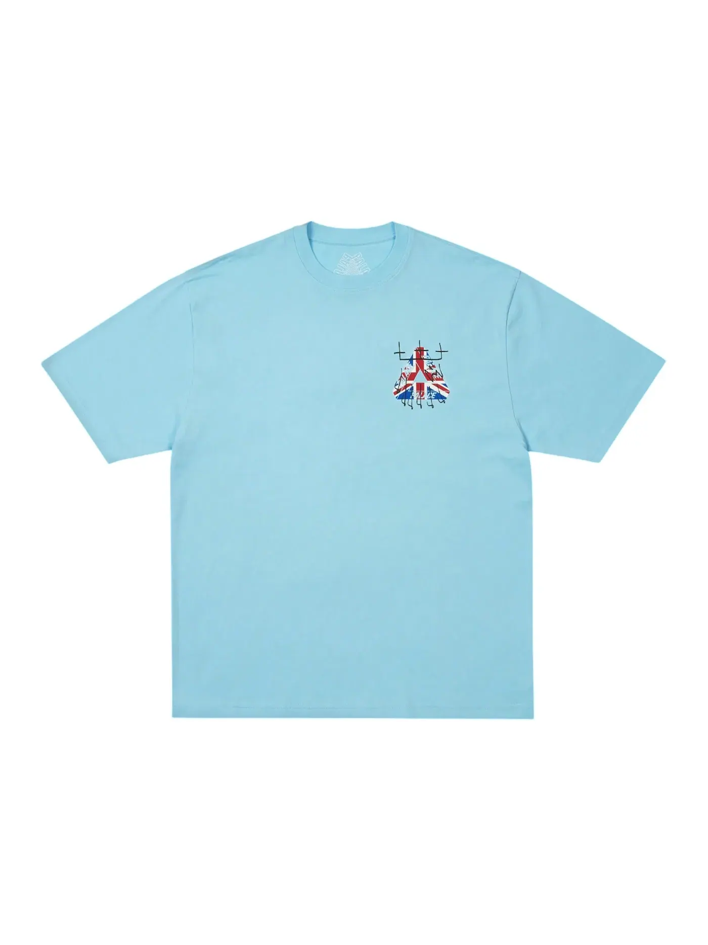 Мужская футболка с принтом Palace King Tri T-Shirt — изображение 2 из 2, синий