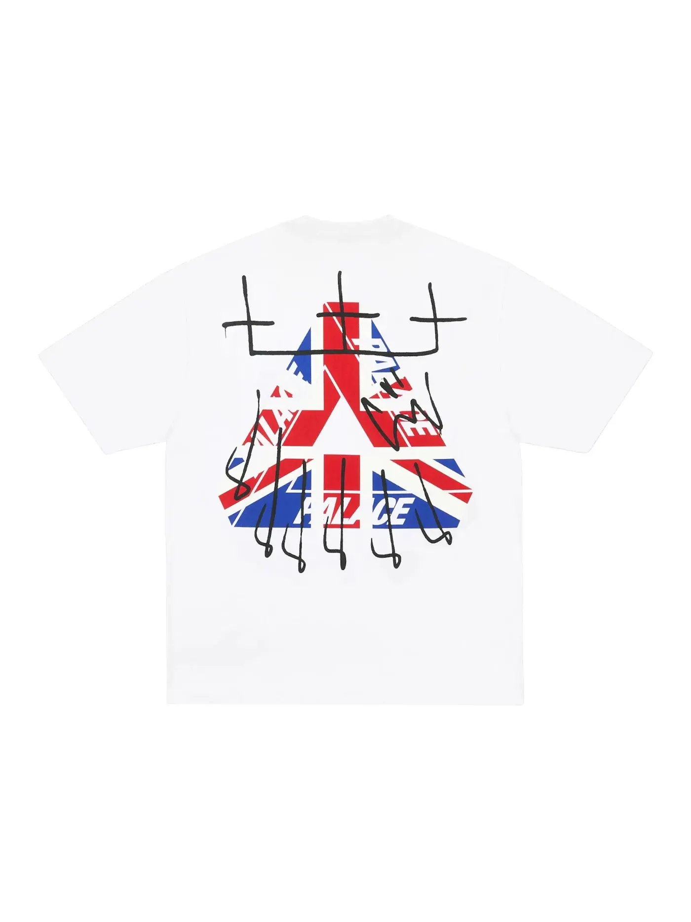 Мужская футболка с коротким рукавом Palace T-Shirt — изображение 1 из 2, белый