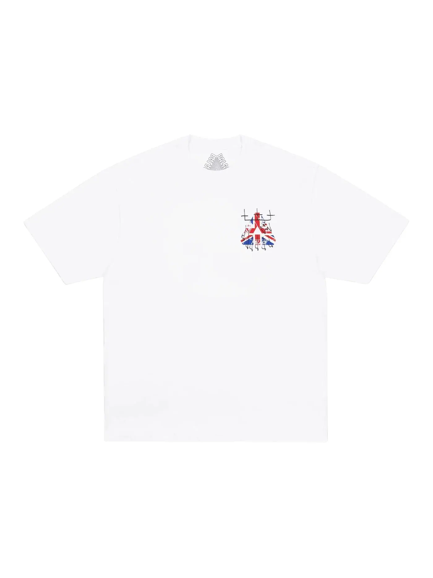 Мужская футболка с коротким рукавом Palace T-Shirt — изображение 2 из 2, белый