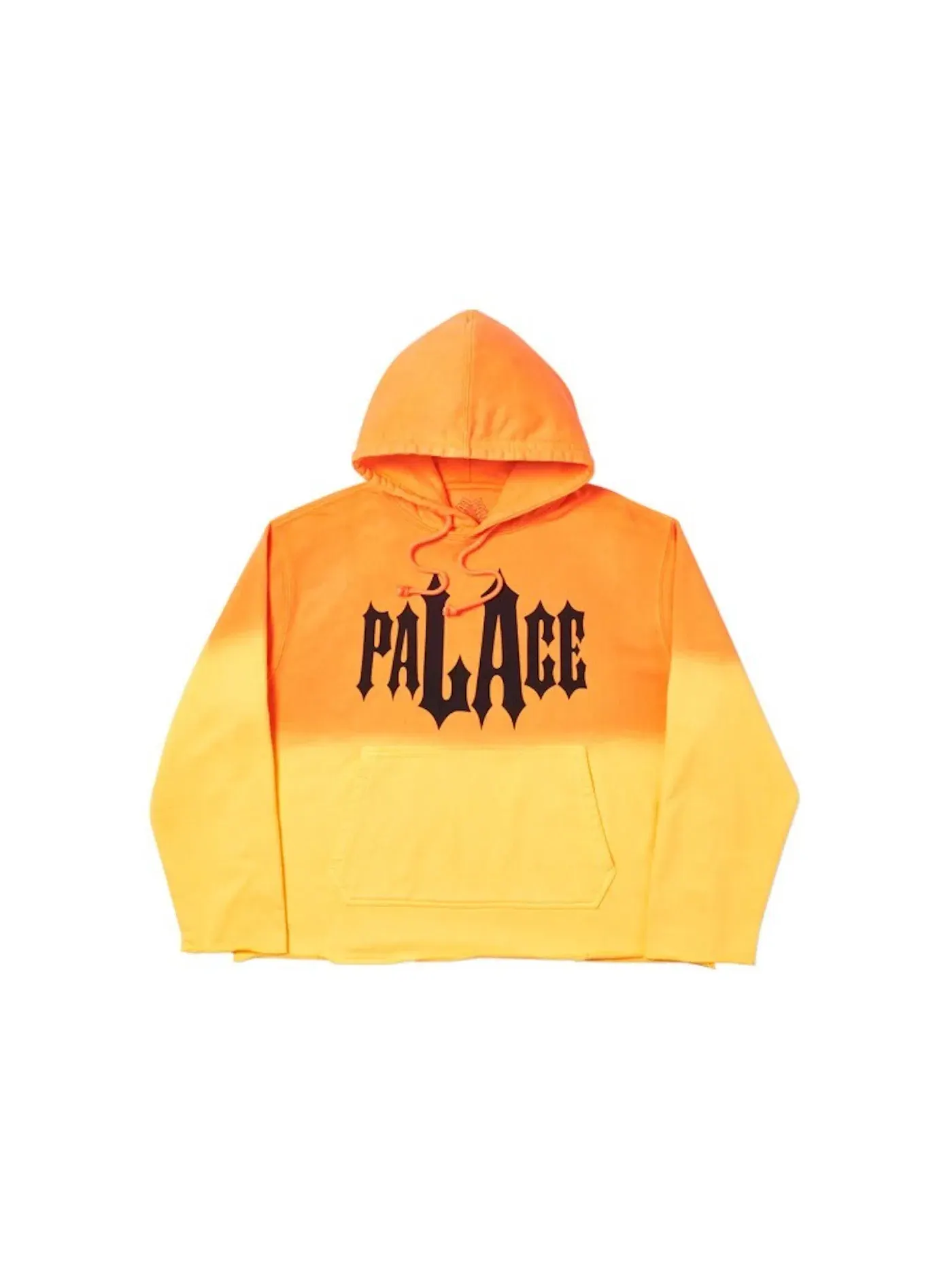 Мужской худи с принтом Palace Hood — изображение 1 из 1, оранжевый