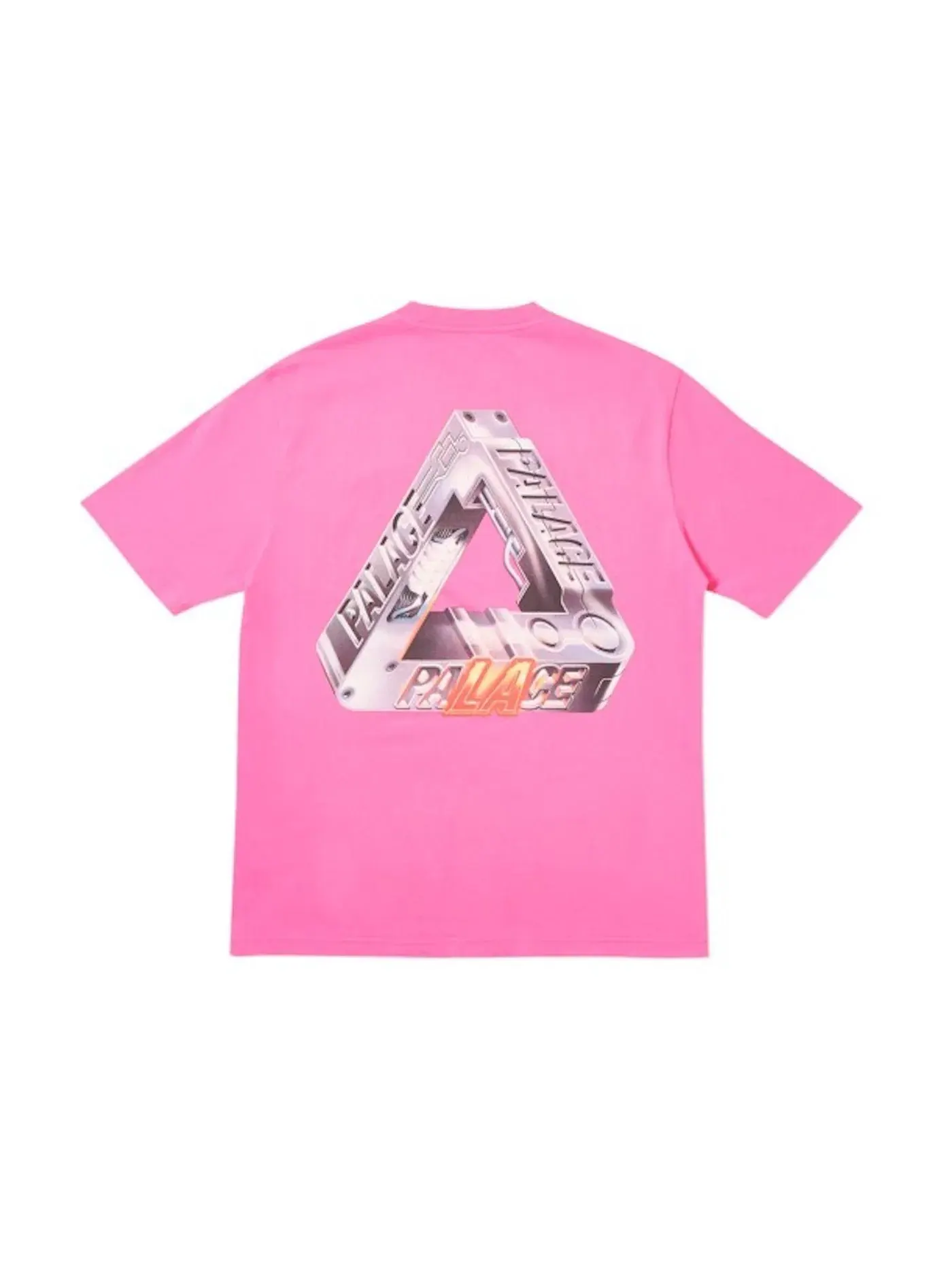 Мужская футболка с принтом Palace LA Opening Tri Ferg — изображение 2 из 2, розовый